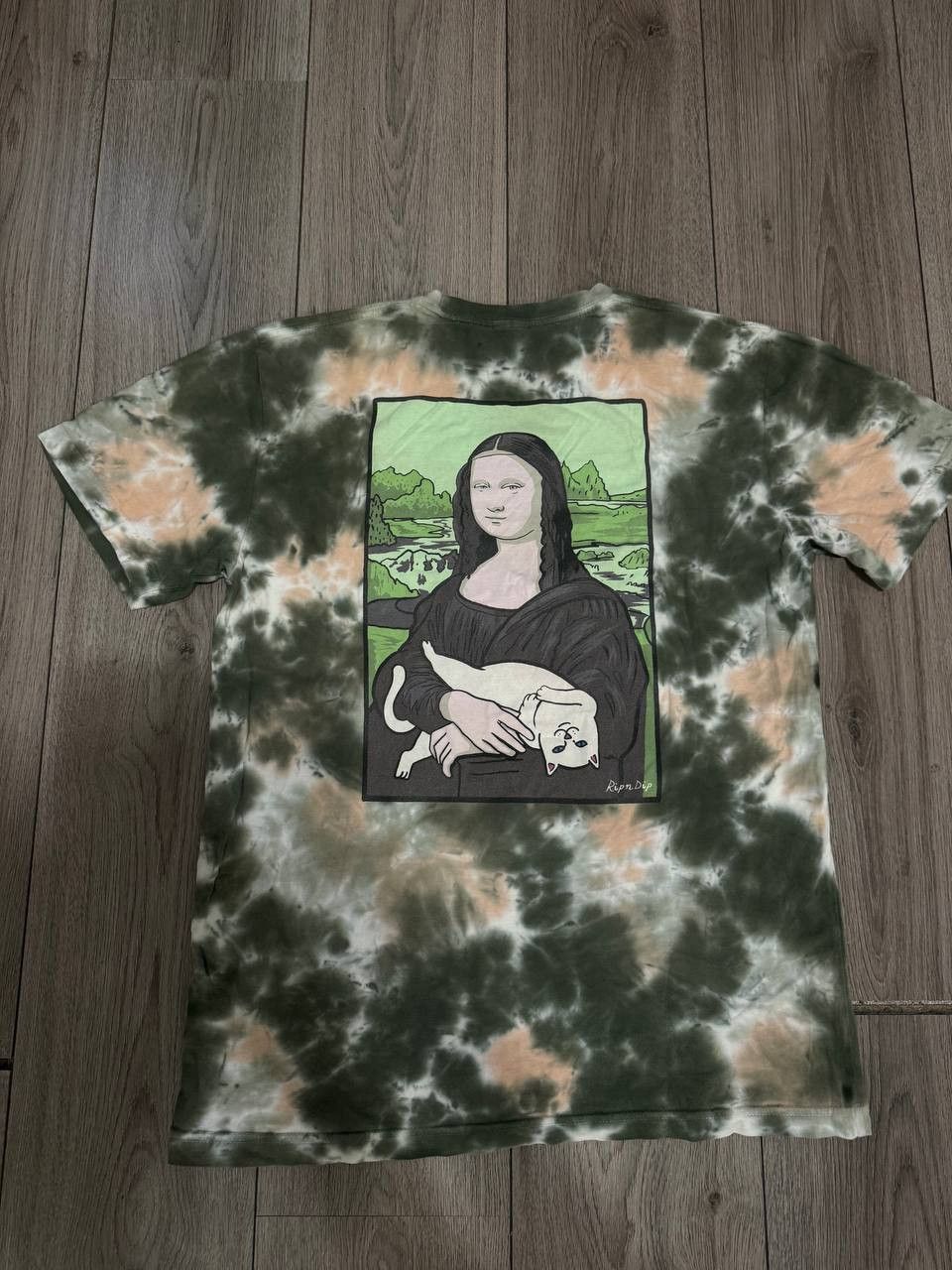 RIPNDIP RIPNDIP Mona Lisa T-shirt Urban Art Graphic Print Size M Size US M / EU 48-50 / 2 - 1 Thumbnail