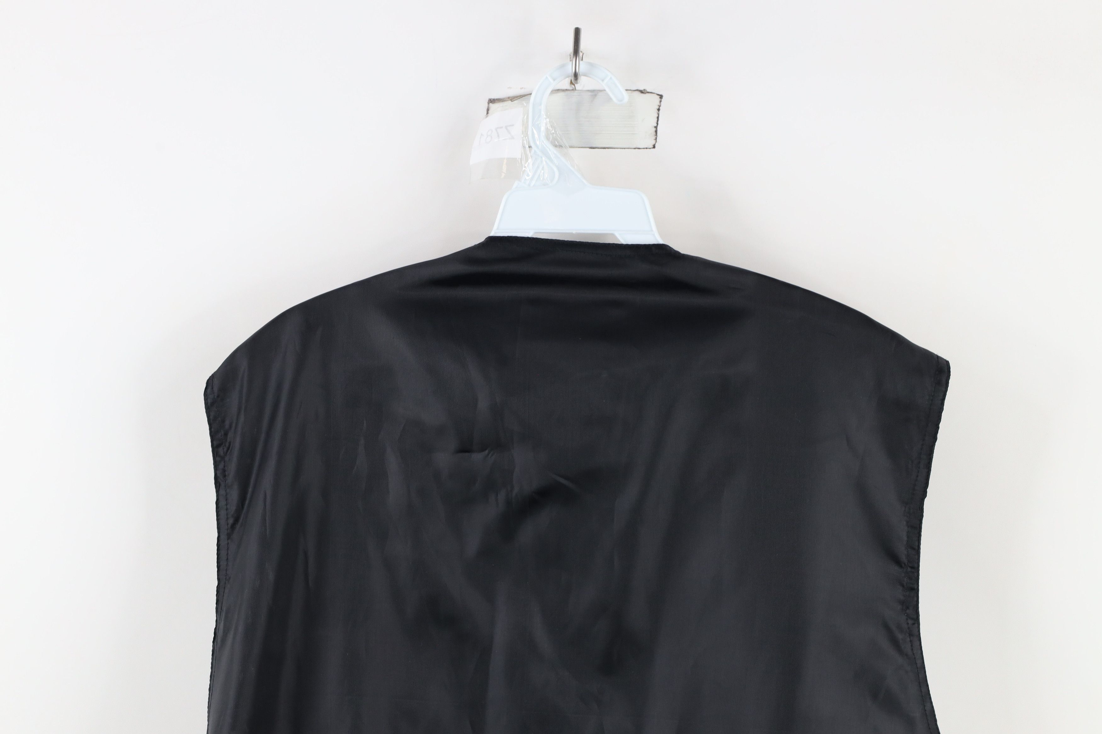 Vintage Vintage 90s Streetwear Suede Leather Buckle Back Vest Jacket Size US L / EU 52-54 / 3 - 11 Thumbnail