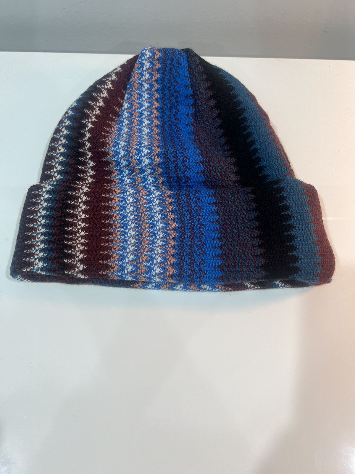 Missoni Missoni Striped Knit Beanie Size ONE SIZE - 2 Thumbnail
