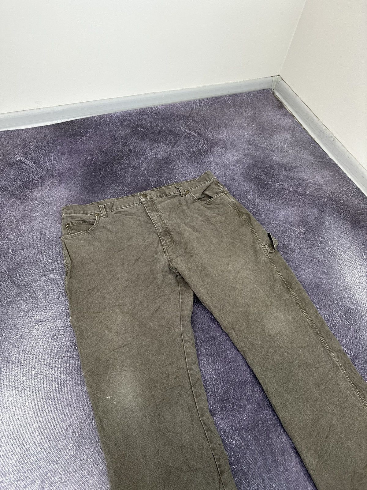 Dickies Vintage Dickies Faded Carpenter Baggy Work Opium USA Pants Size US 38 / EU 54 - 13 Thumbnail