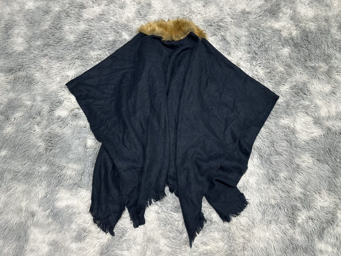 If Six Was Nine 🔥Sick Y2K Japanese Fur Stole Capes Scarf Vkei Punk Size US XL / EU 56 / 4 - 5 Thumbnail