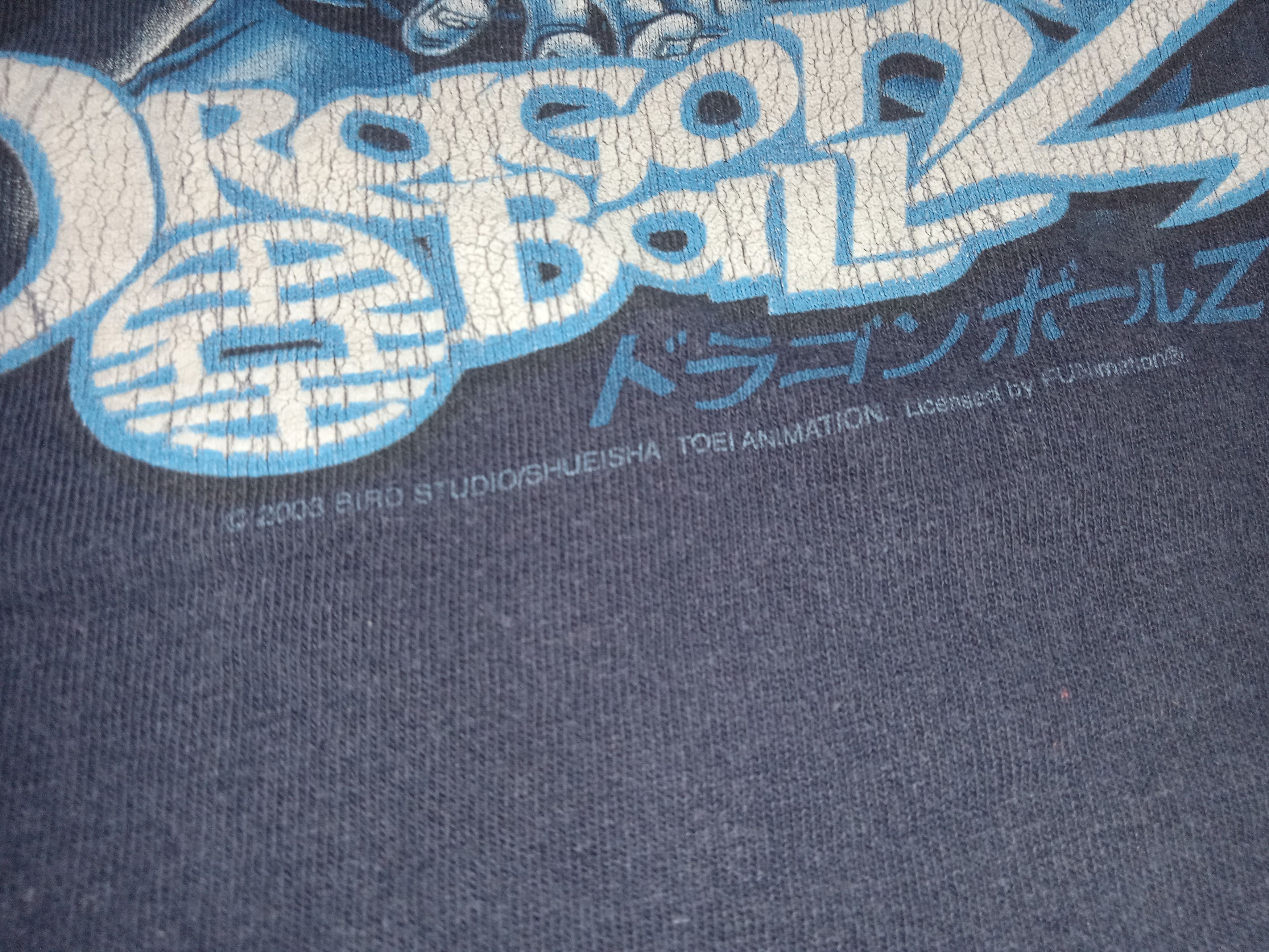 Vintage Vintage 2000s Dragon Ball Z 2003 Longsleeve Shirt Size US M / EU 48-50 / 2 - 4 Thumbnail