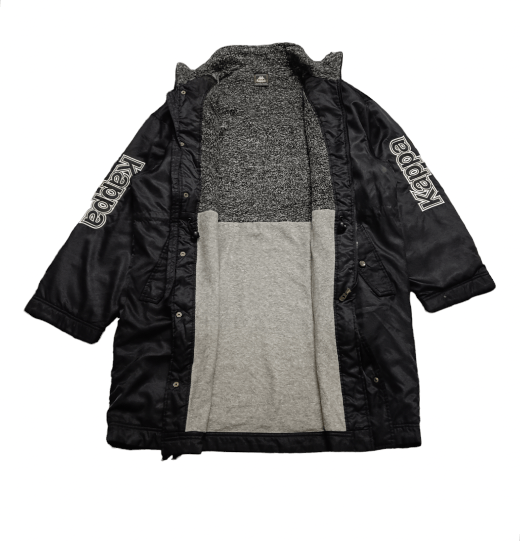 Vintage Kappa Embroidery Logo Long Winter Jacket