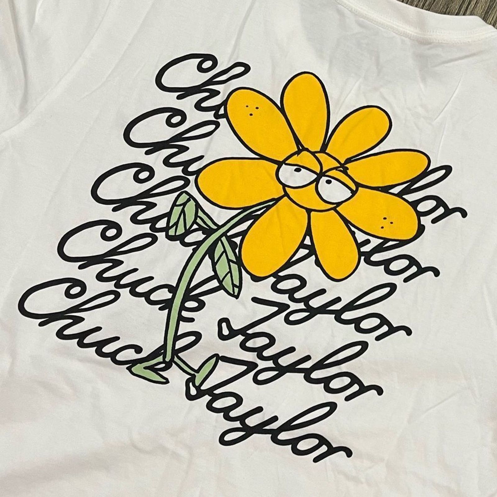 Converse NWOT Converse Chuck Taylor T-Shirt Lightweight White M Size M / US 6-8 / IT 42-44 - 6 Thumbnail
