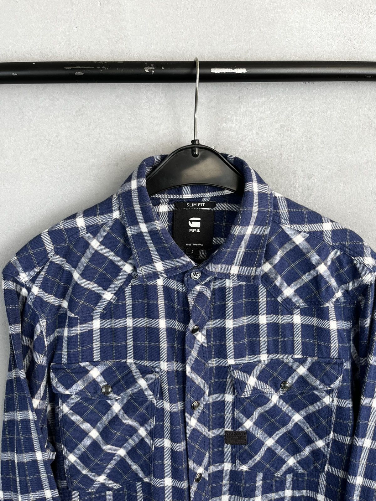G-Star × Vintage G star flannel shirt Size US L / EU 52-54 / 3 - 2 Thumbnail