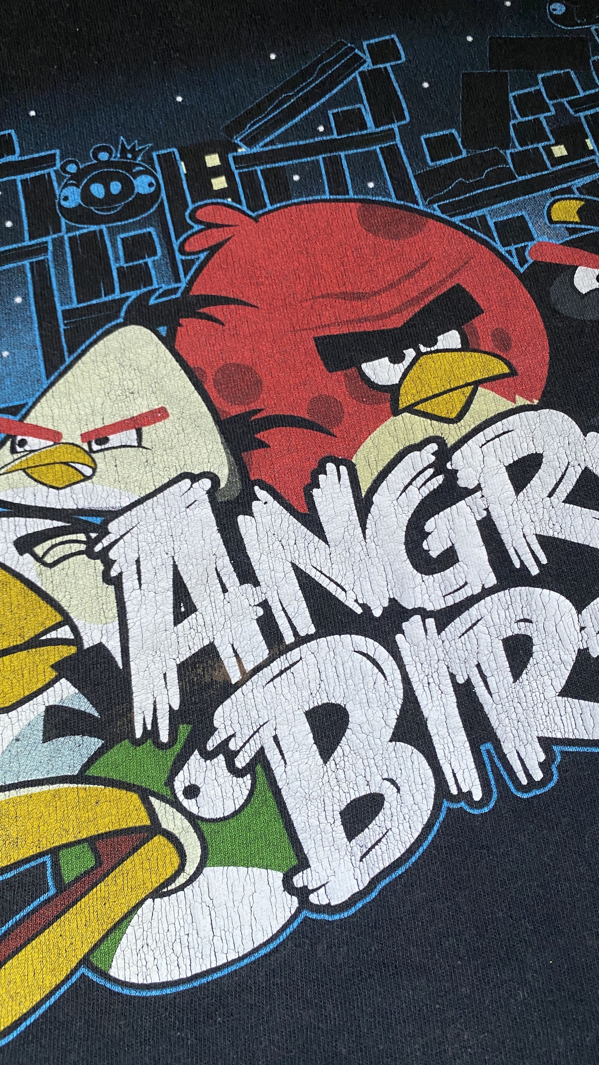 The Game Early 2010s Angry Birds Original Flock Graphic Tee Size US XL / EU 56 / 4 - 3 Thumbnail