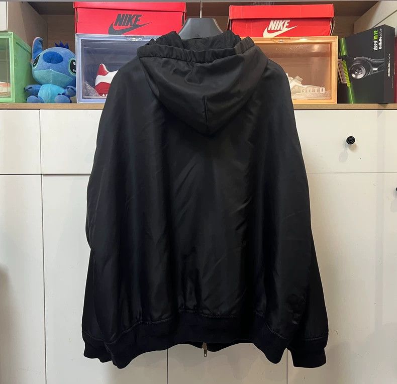 Balenciaga Balenciaga 3B Sports Icon black embroidered nylon satin zi Size US XS / EU 42 / 0 - 2 Thumbnail