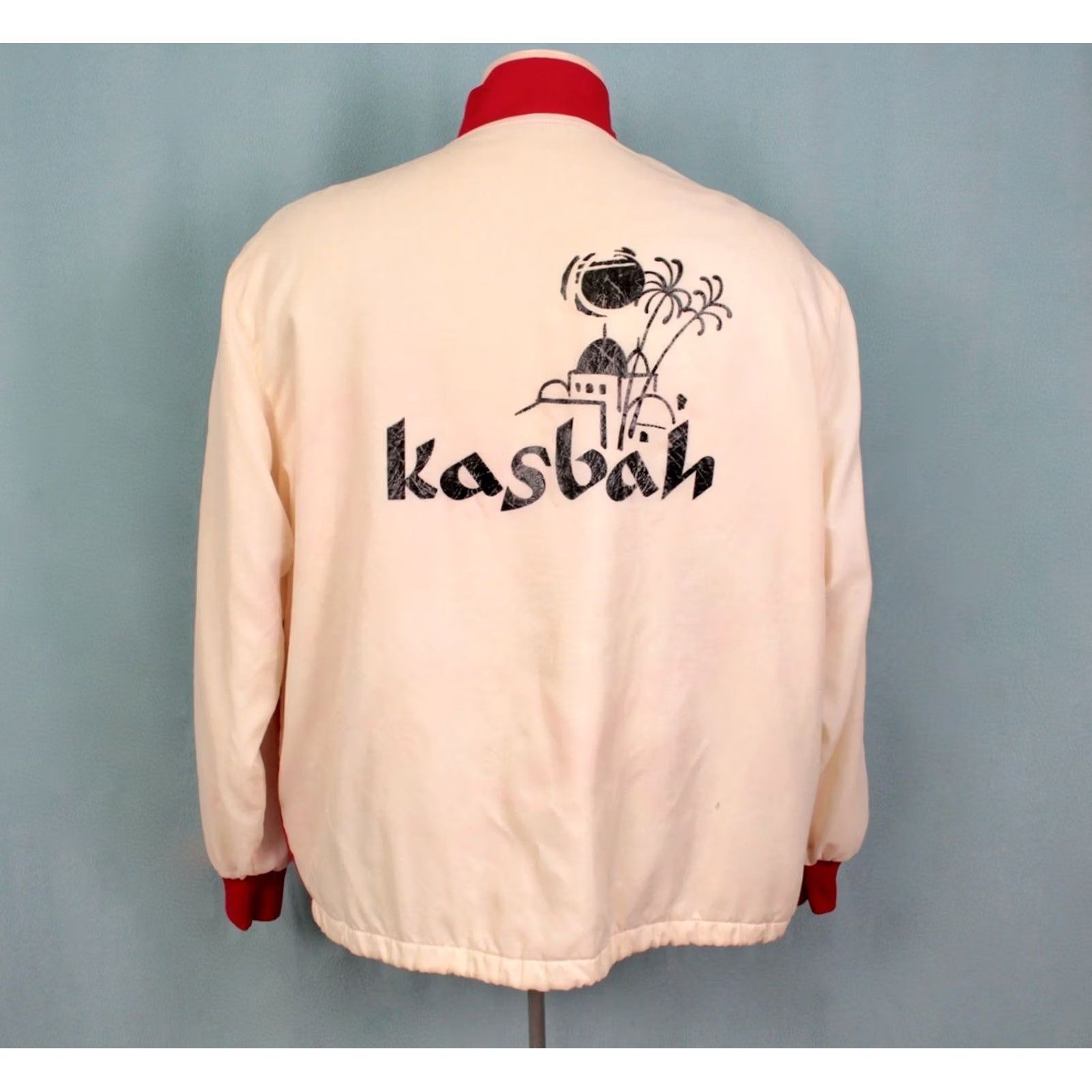 Vintage VTG Racing Jacket Coca Cola Nylon 60s 70s White Red Mens XL/L Racing Jacket Decade 1970s Vintage Jacket Mens White Red Coca Cola Nylon Racing Jacket Size US L / EU 52-54 / 3 - 2 Thumbnail