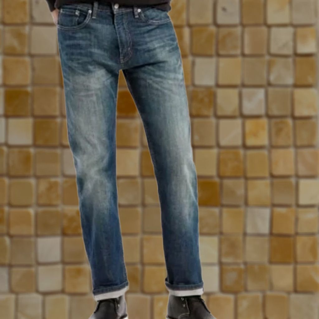 Levi's LEVI'S 505 Jeans Regular Blue Straight Denim 38x32 Mens Jeans Regular 5-Pocket Solid Blue Levi's 500 Series Men Size US 38 / EU 54 - 1 Preview
