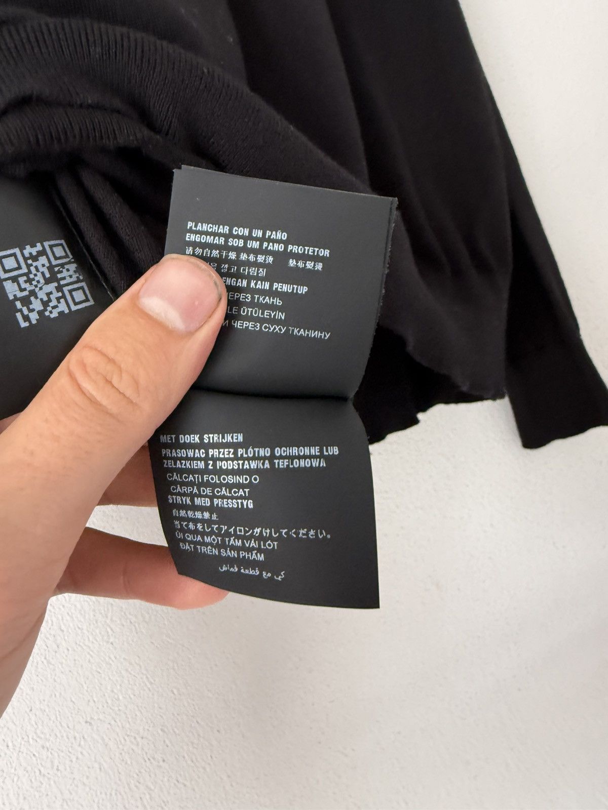 Prada Fine Cotton Crewneck Sweater in Black Size US M / EU 48-50 / 2 - 11 Thumbnail