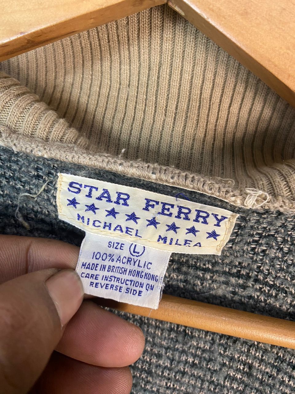 Other × Vintage Star ferry snapbutton turtleneck sweater by Michel milfa Size US S / EU 44-46 / 1 - 7 Thumbnail