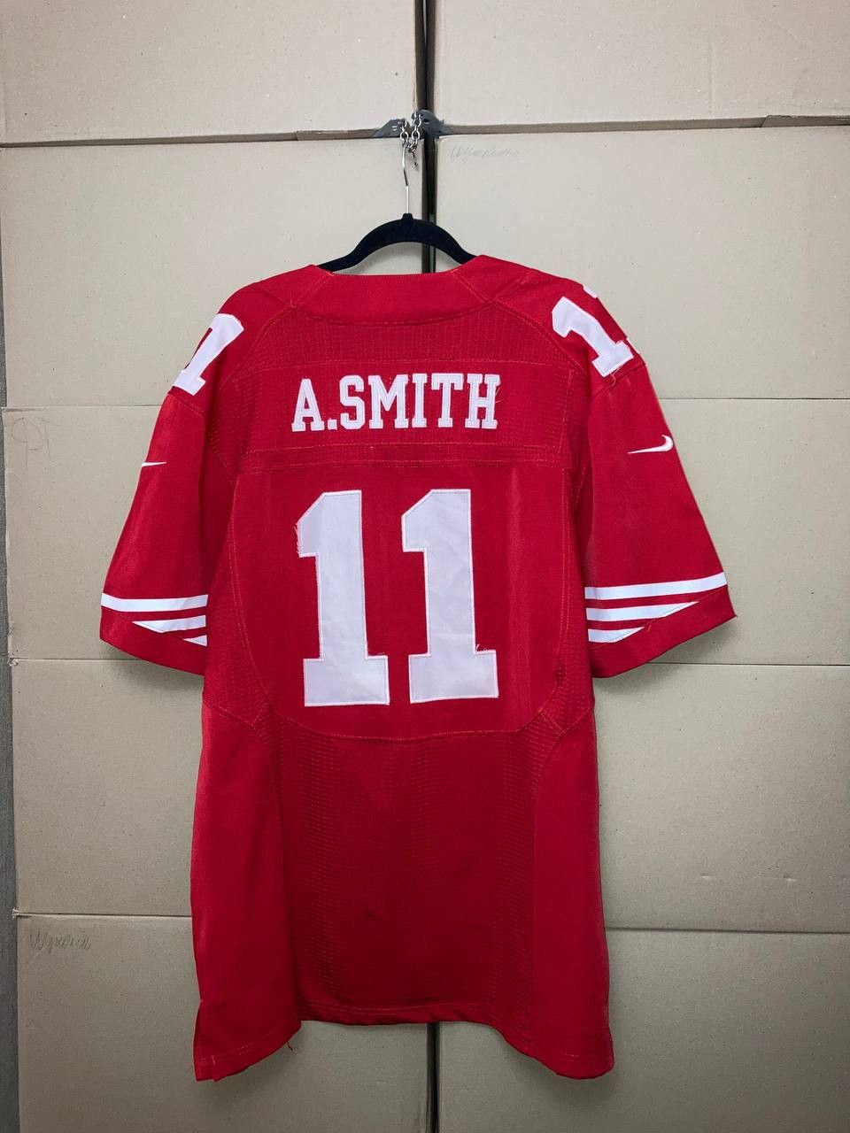 Nike VINTAGE NIKE NFL ALEX SMITH #11 SAN FRANCISCO 49ERS JERSEY Size US XXL / EU 58 / 5 - 2 Thumbnail