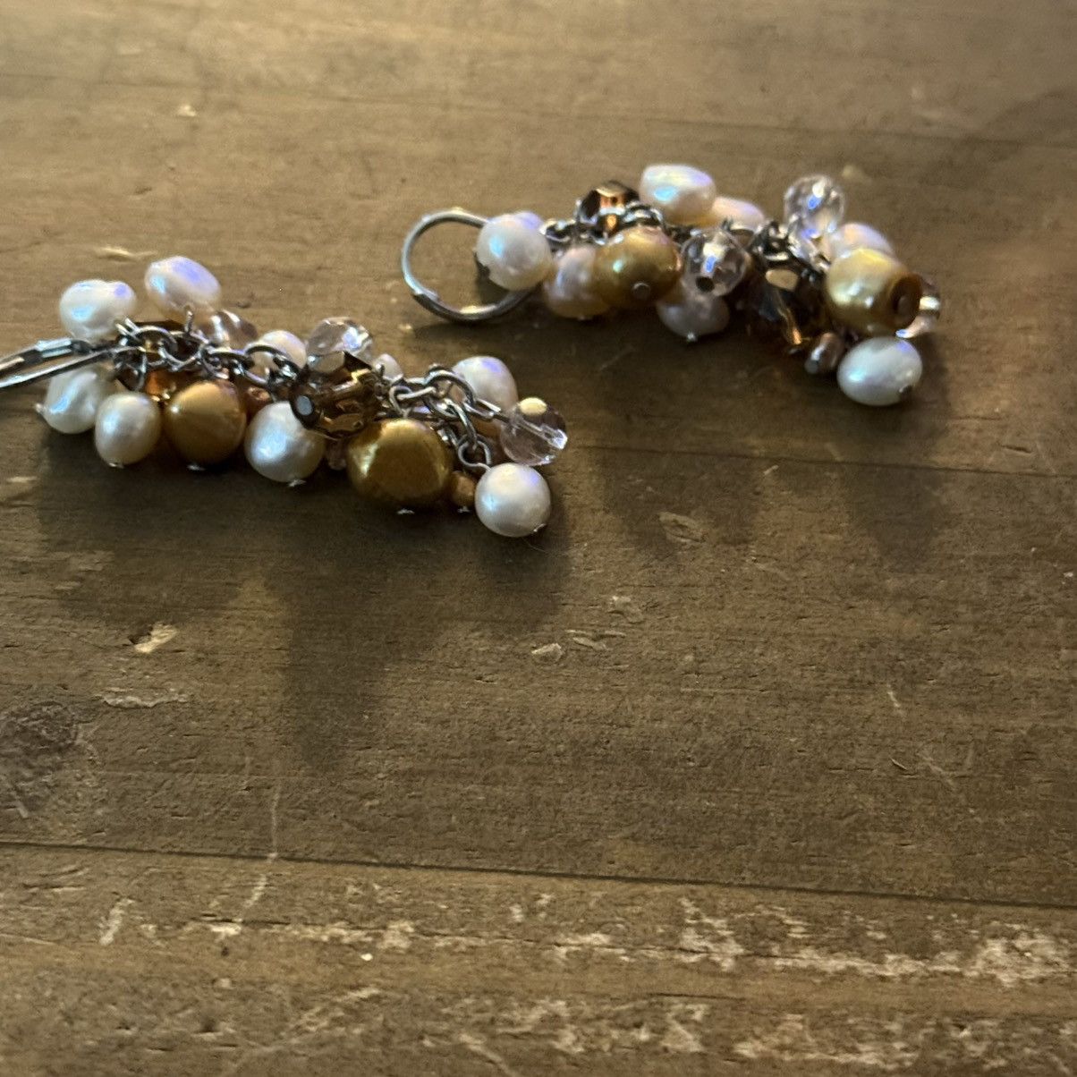 Other Genuine freshwater pearl cluster dangle earrings Size ONE SIZE - 3 Thumbnail