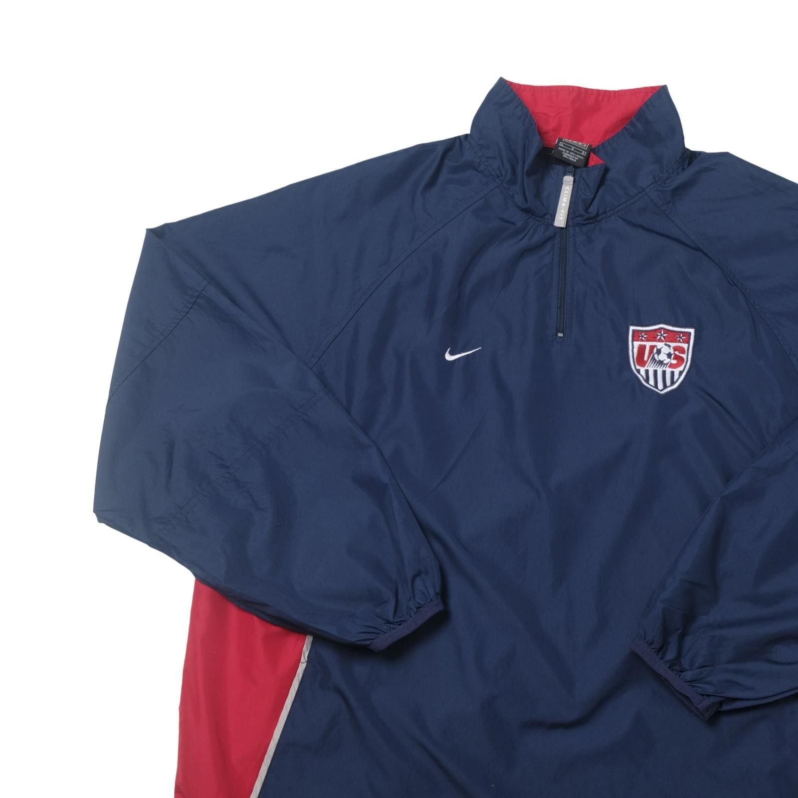 Nike 1990s USA Training Track Football Jacket Nike (XL) Size US XL / EU 56 / 4 - 3 Thumbnail