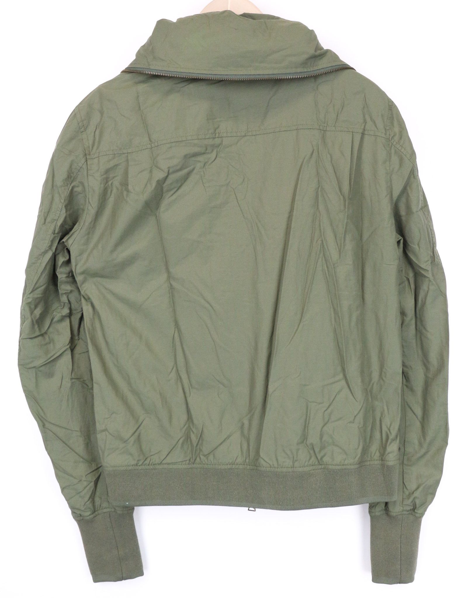 John Richmond 48 Green Zipped Lightweight Jacket 74295 Size US M / EU 48-50 / 2 - 2 Thumbnail