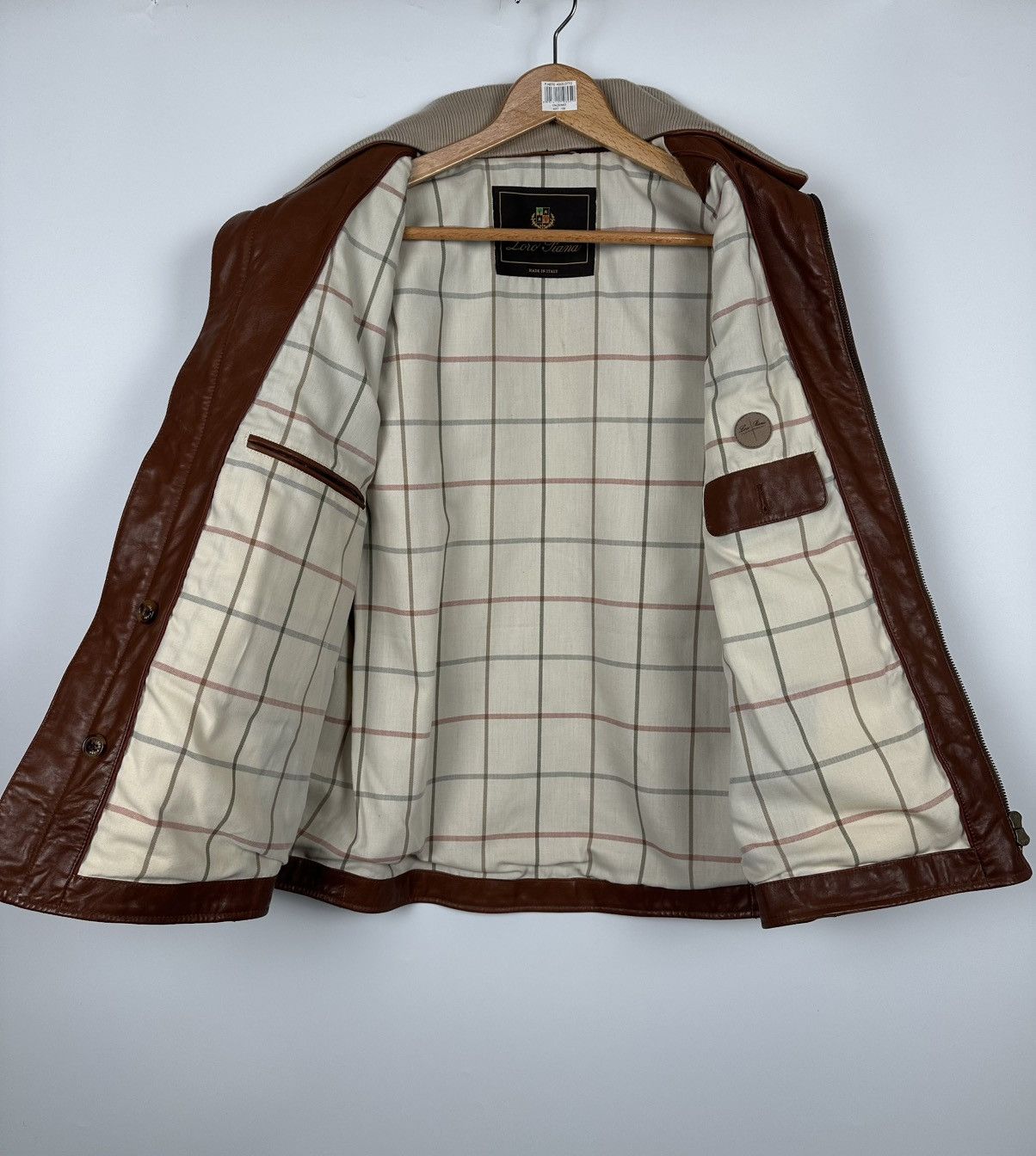 Loro Piana Loro Piana Leather Brown Vest Size US L / EU 52-54 / 3 - 4 Thumbnail