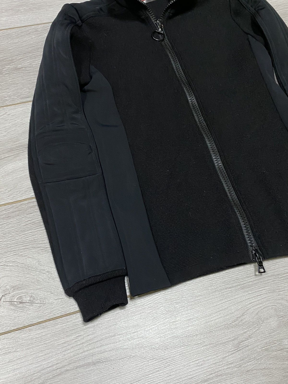 Prada Prada RARE nylon wool sweater zip Size M / US 6-8 / IT 42-44 - 2 Thumbnail