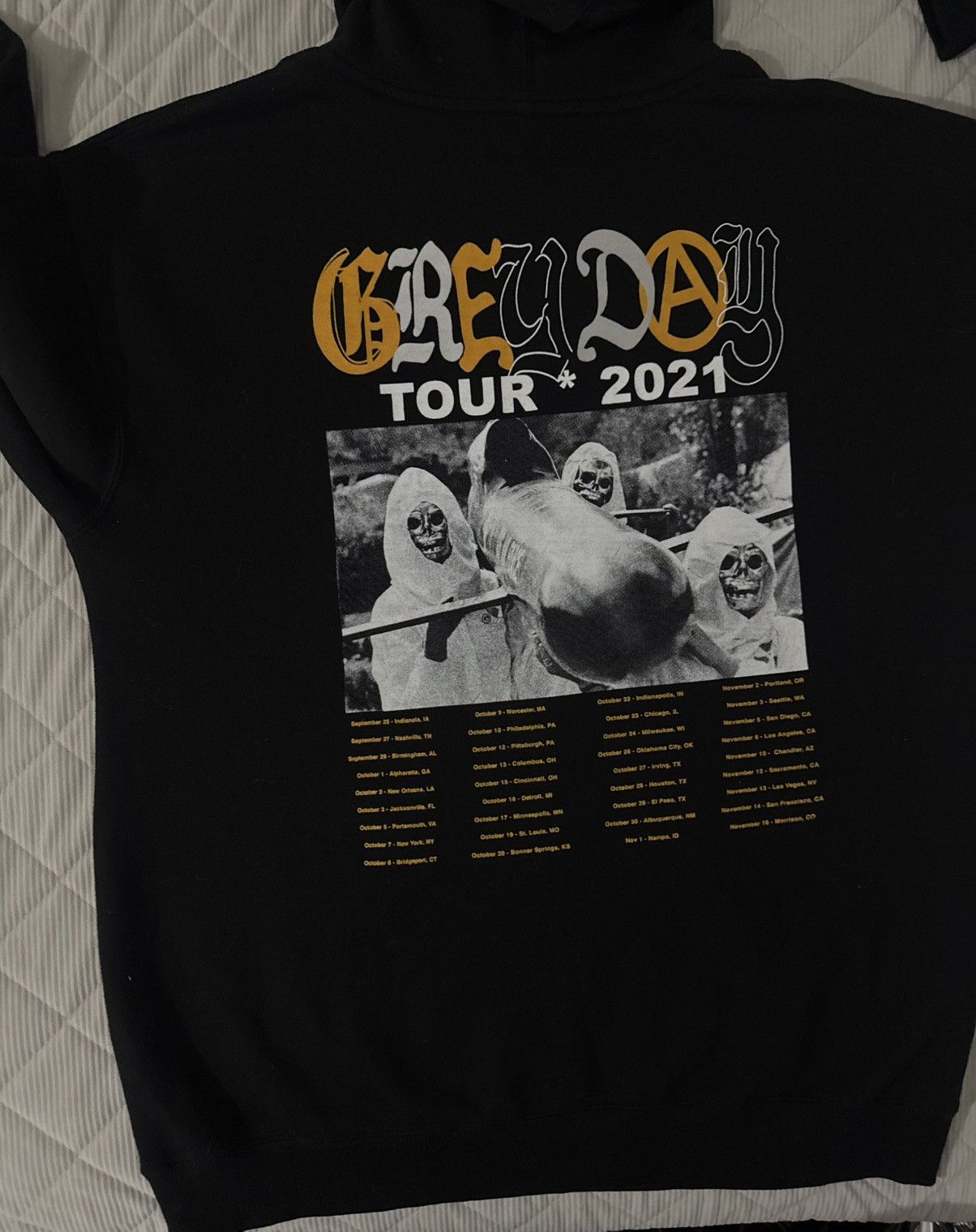 G59 Records (XL) GREYDAY 2021 HOODIE Size US XL / EU 56 / 4 - 2 Thumbnail
