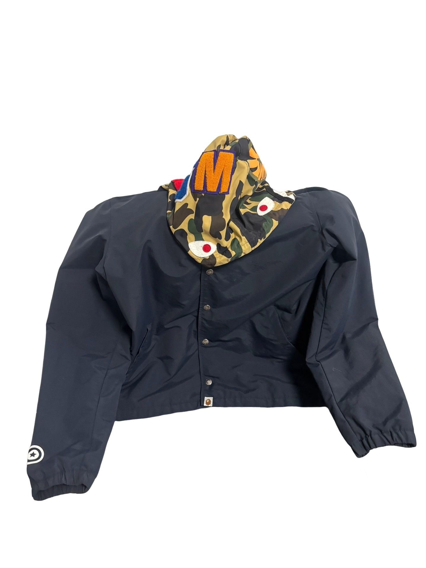 Bape BAPE Shark Camo Hood Coach Jacket Size L Size US L / EU 52-54 / 3 - 1 Thumbnail