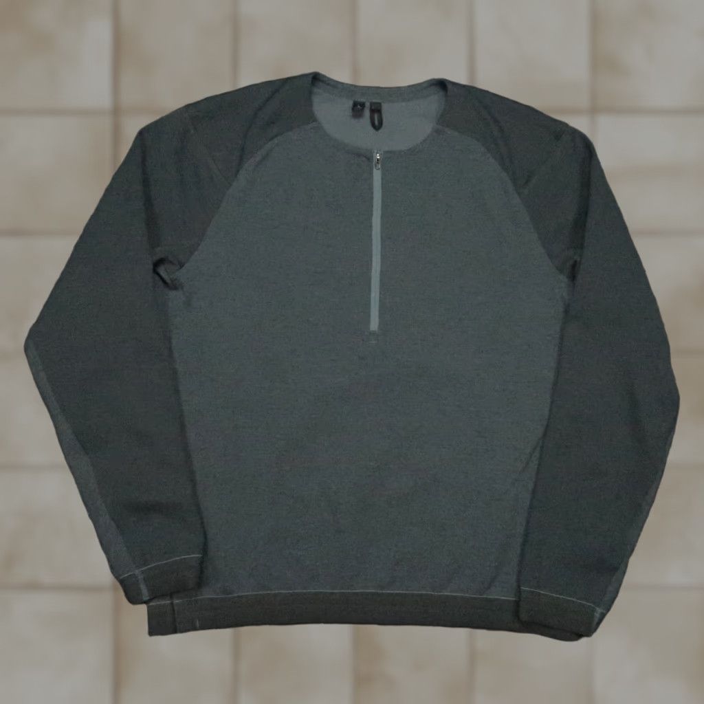 Lululemon Lululemon Pullover Mens Large Blue Gray The Lab Refract Track Jacket Half Zip Size US L / EU 52-54 / 3 - 1 Thumbnail