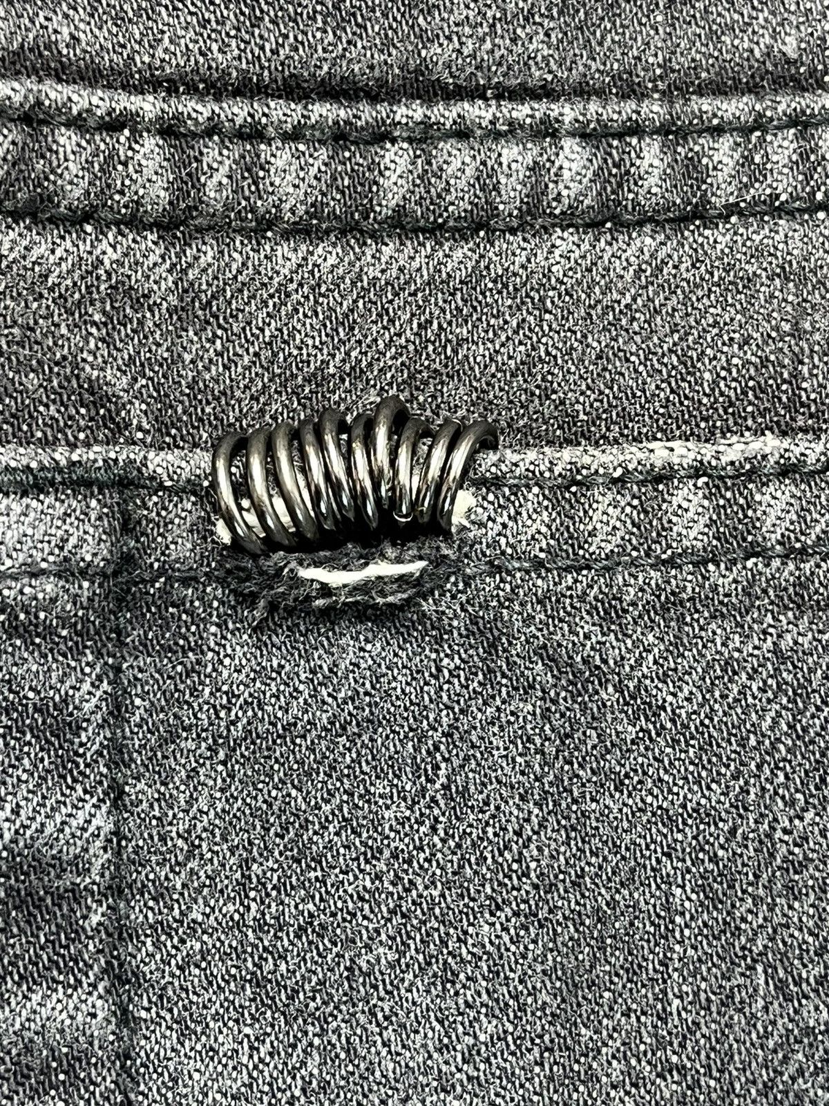 Dior × Hedi Slimane Dior hedi slimane piercing denim Size US 29 - 7 Thumbnail