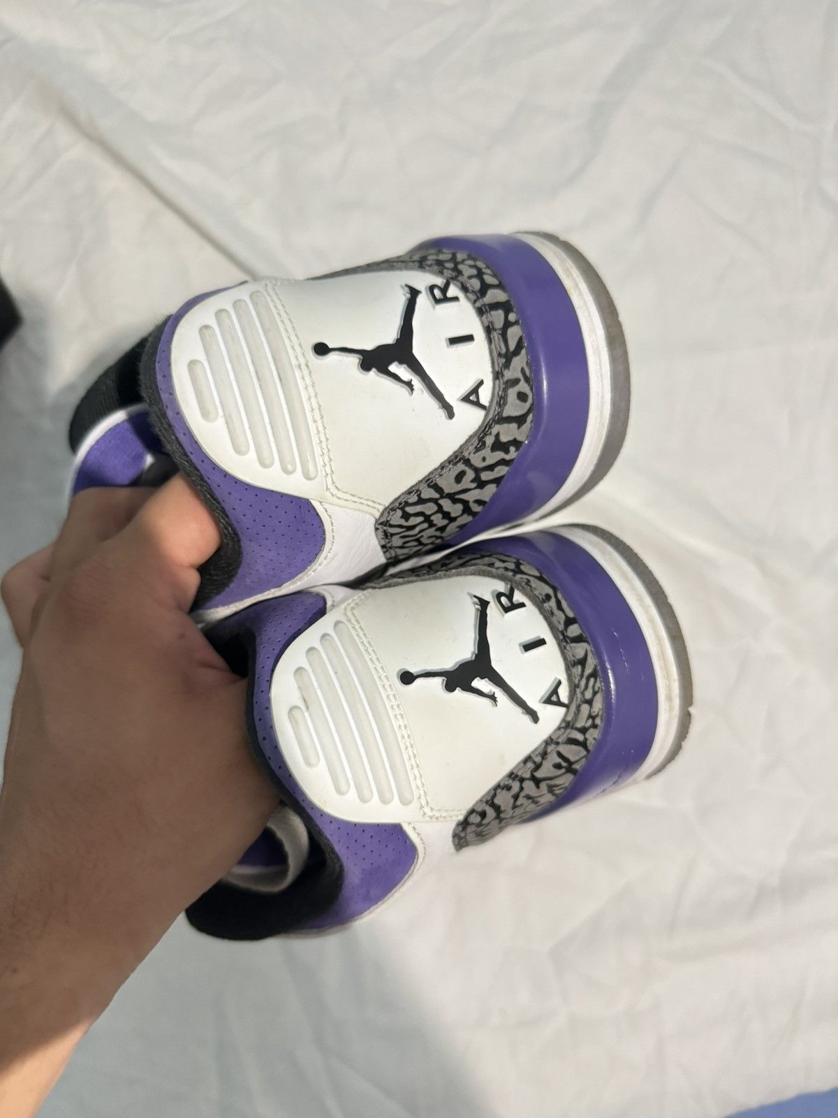 Jordan Brand × Nike Air Jordan 3 nike retro dark iris Size US 10 / EU 43 - 2 Thumbnail