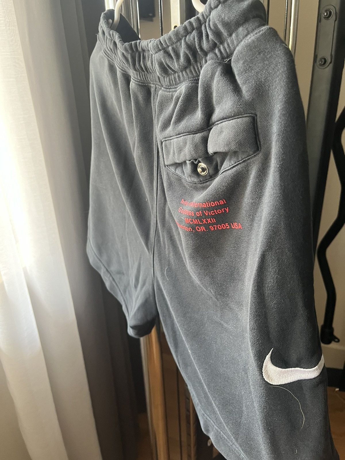 Nike Black Nike sweatshorts Size US 30 / EU 46 - 3 Thumbnail