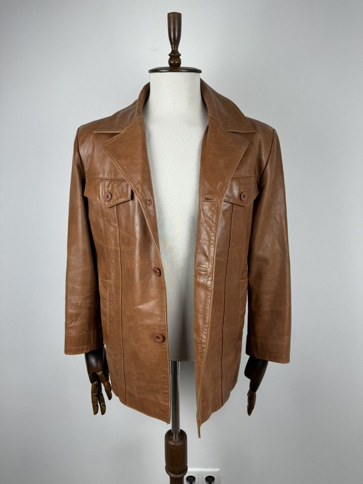 Other Men’s Vintage TORUS Leather Jacket size L Size US L / EU 52-54 / 3 - 2 Thumbnail
