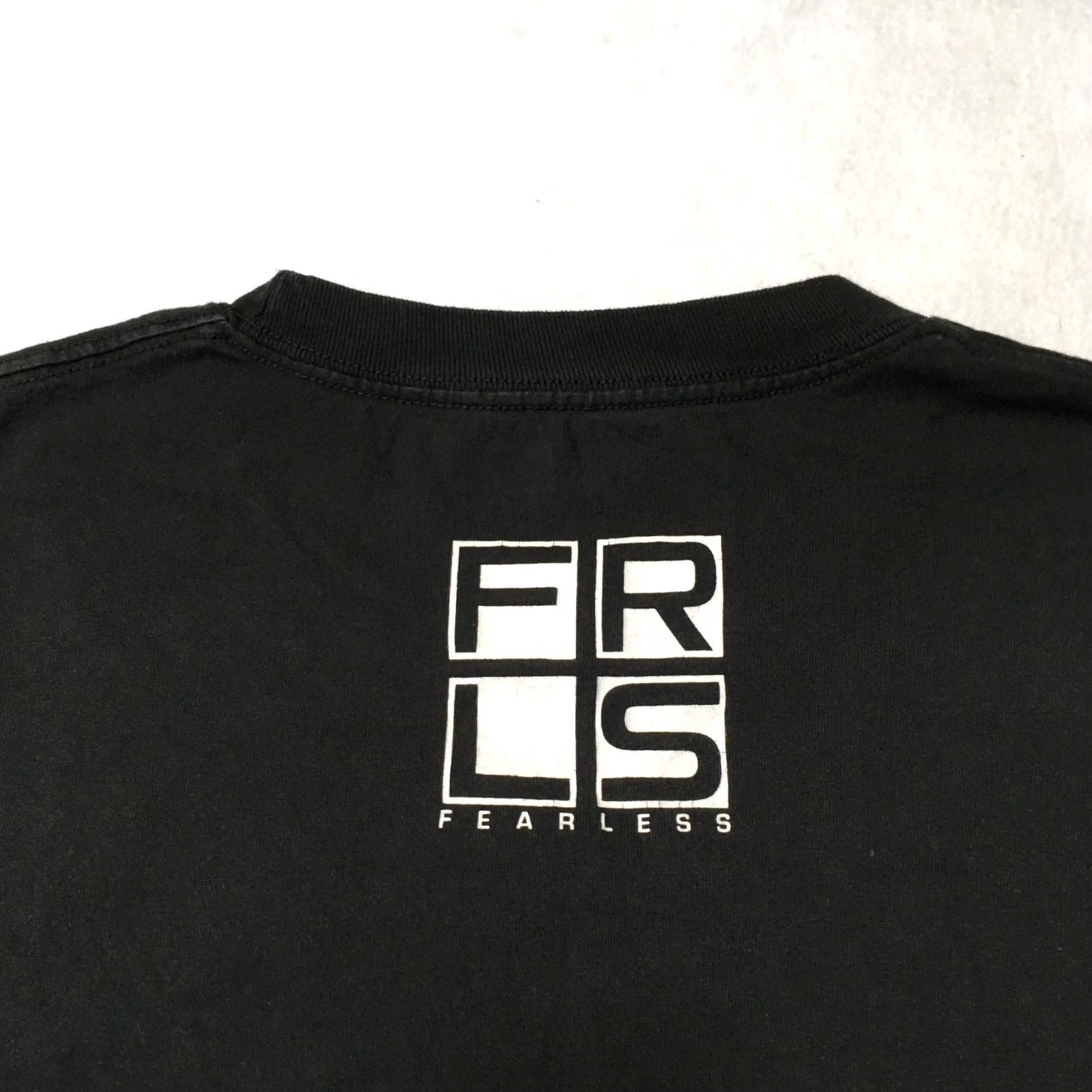 Vintage Fearless Switch Geometric Graphic T Shirt Black Cotton Mens 3XL Size US XXL / EU 58 / 5 - 8 Thumbnail