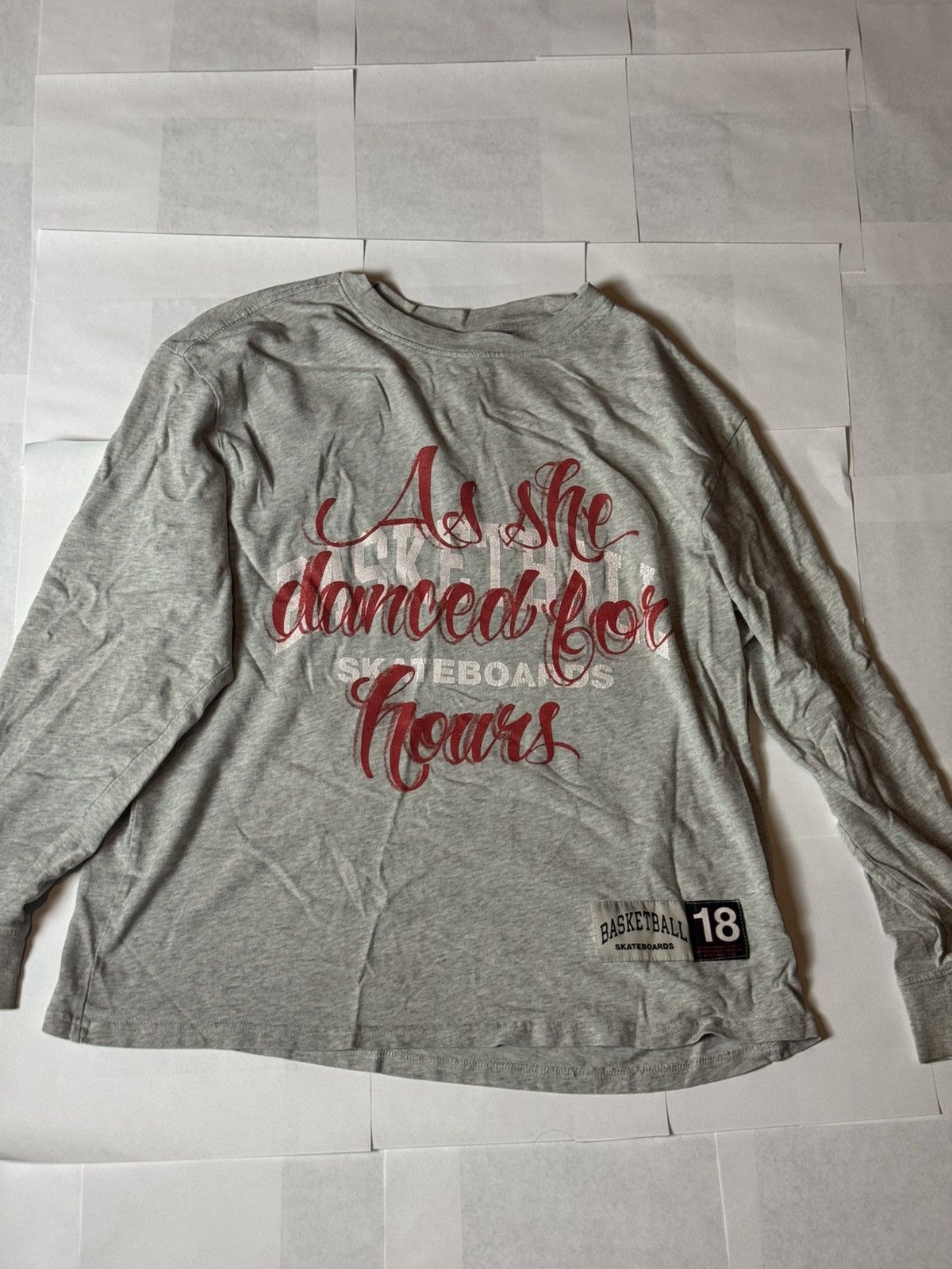 Other Basketball skatebaord longsleve boxy Size US M / EU 48-50 / 2 - 1 Thumbnail