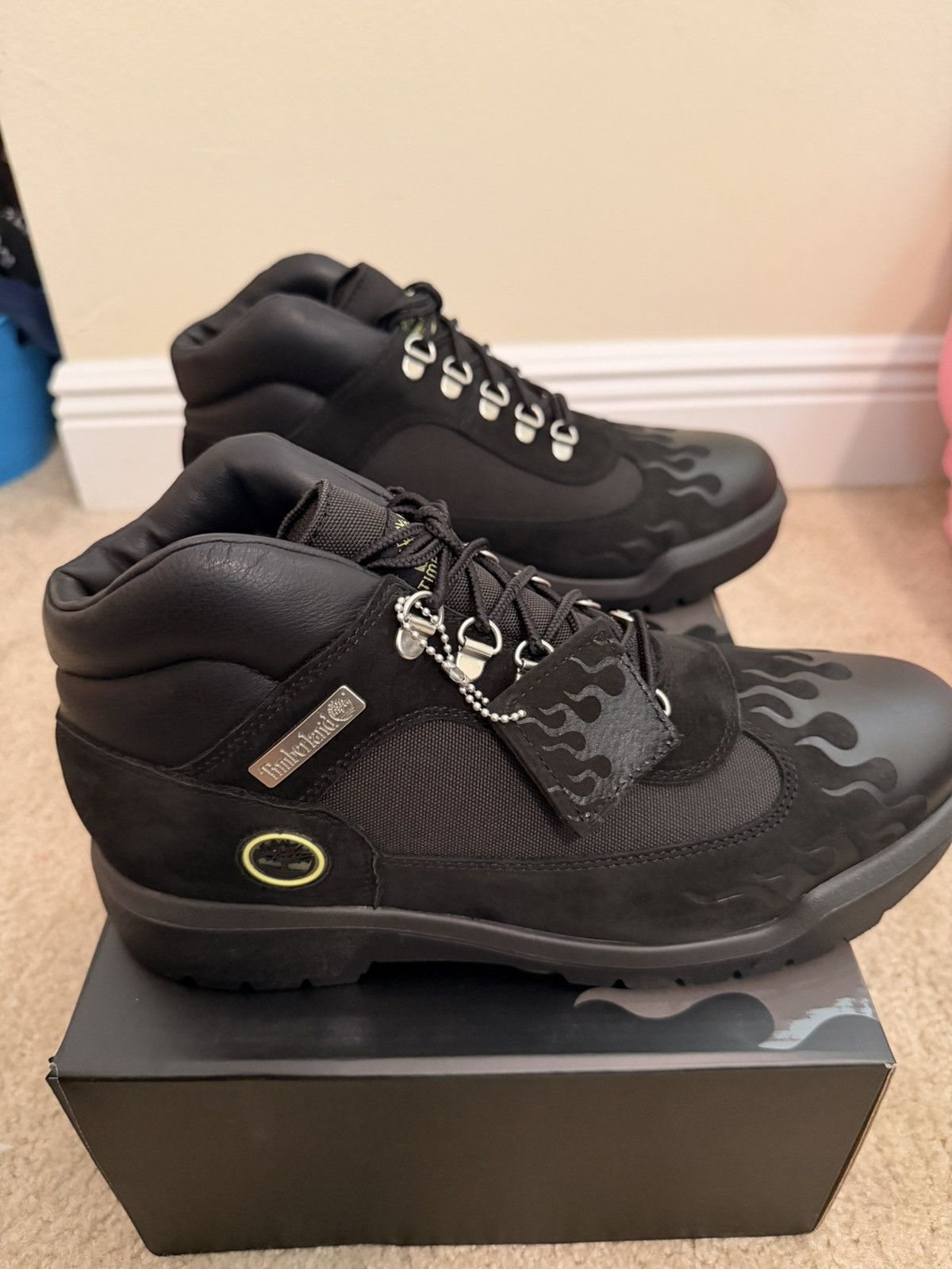 Timberland Timberland x LOSO Waterproof Boot - Jet Black Flame(Size 10) Size US 10 / EU 43 - 2 Thumbnail