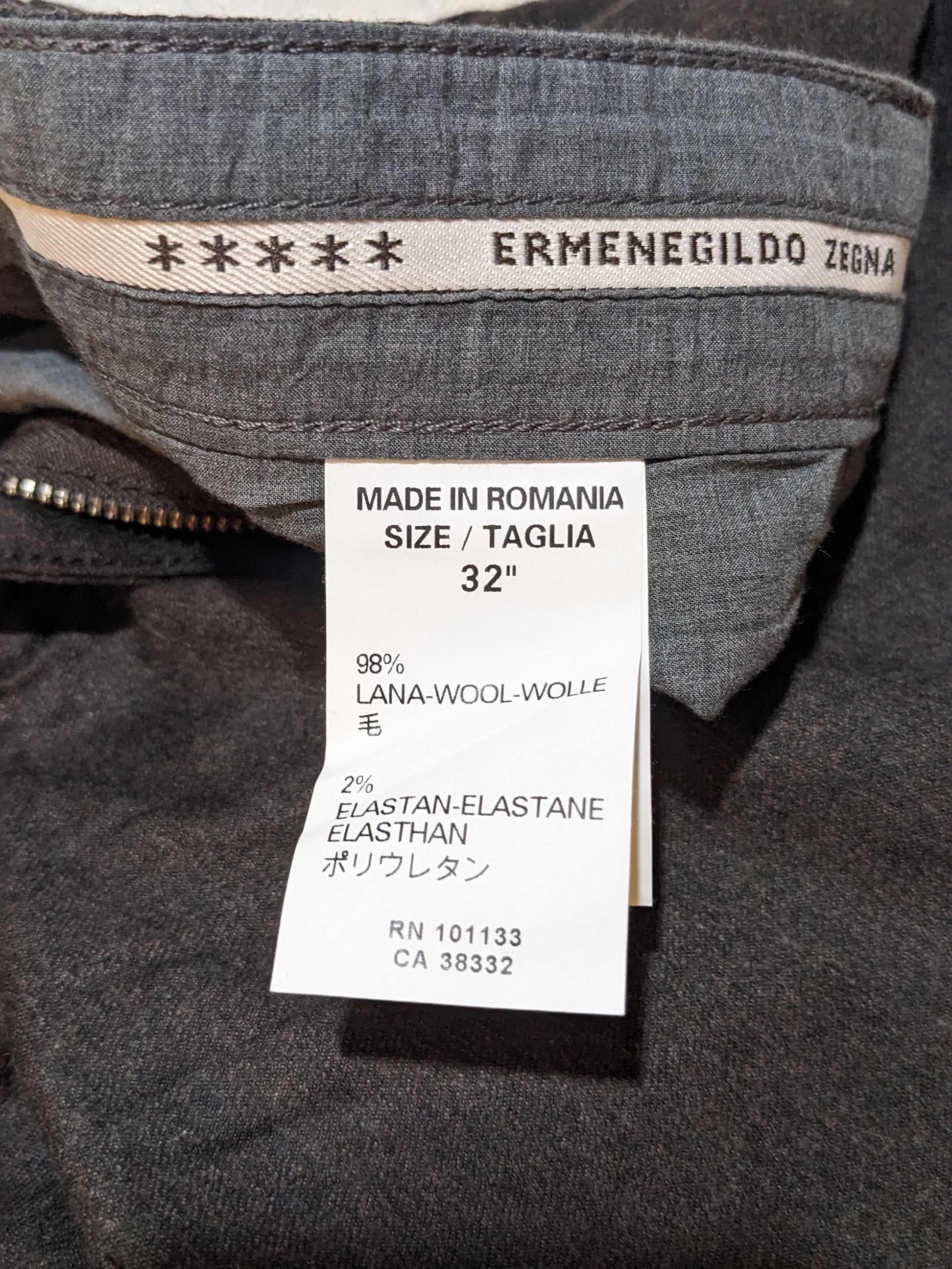 Ermenegildo Zegna Wool Zegna pants mens 32 27 Size US 32 / EU 48 - 12 Thumbnail