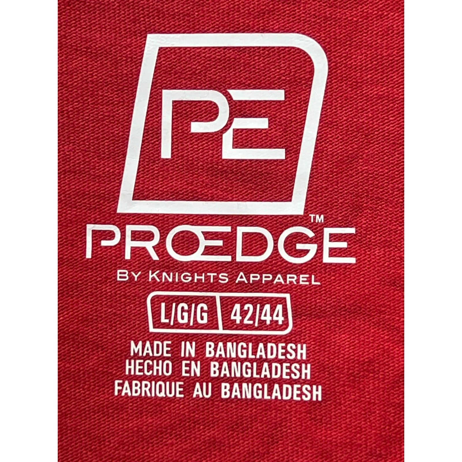 Other PROEDGE - Men's Detroit Red Wing T-Shirt - Red - Large (42/4 Size US L / EU 52-54 / 3 - 10 Thumbnail
