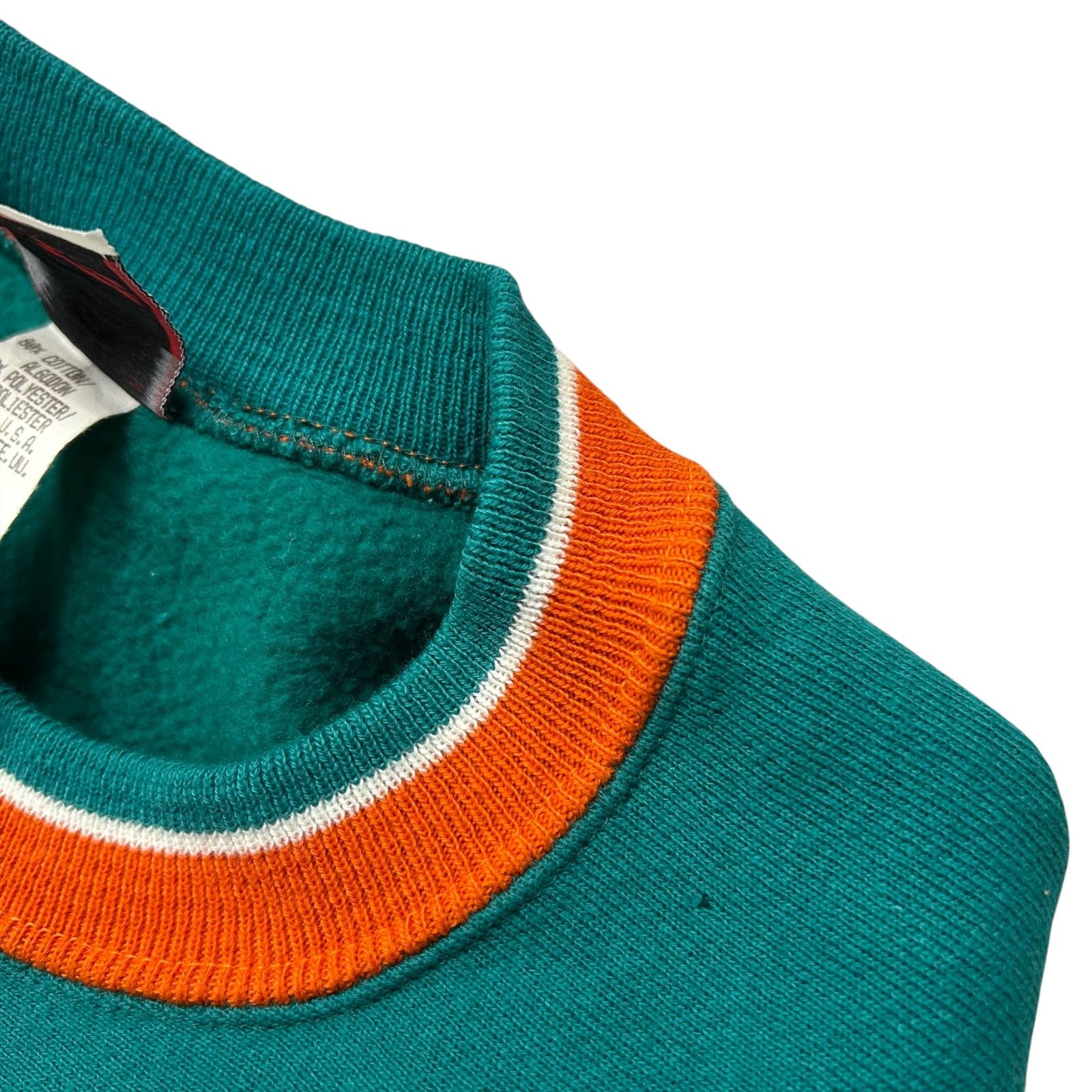 NFL VTG 90s NFL MIAMI DOLPHINS LEGENDS SPELL OUT SWEATSHIRT Size US XL / EU 56 / 4 - 9 Thumbnail