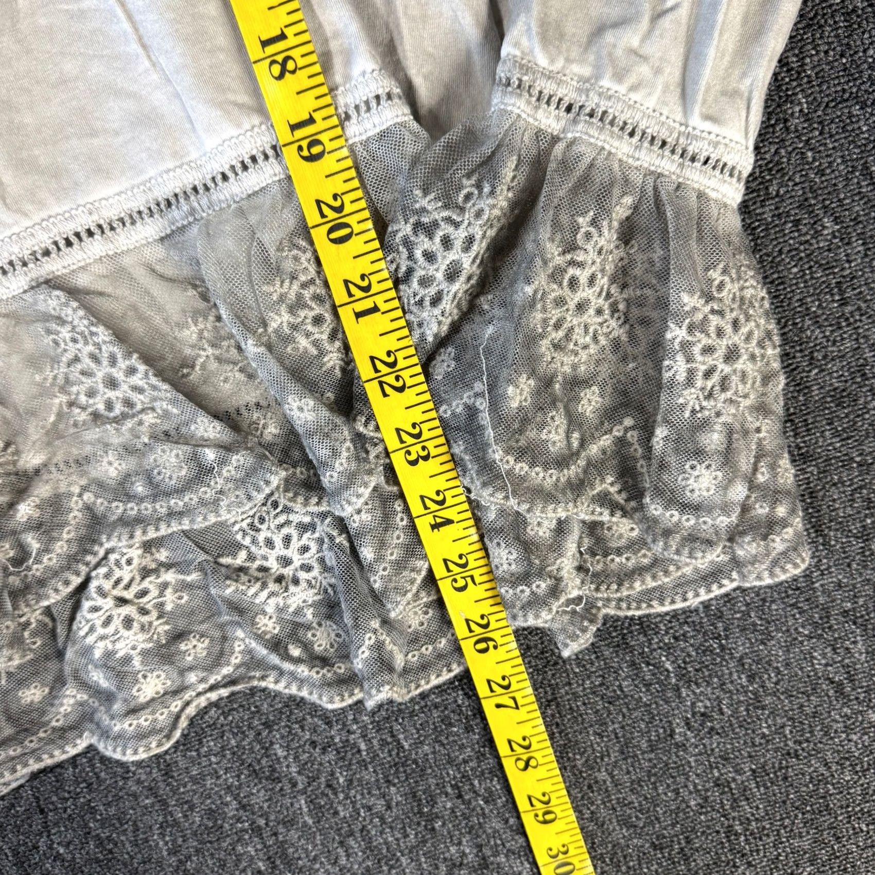 Vintage VINTAGE Lace Boho Medieval White Longsleeve Blouse Womens M Medium Shirt Ladies White, Vintage, 90s-2000s Style Size M / US 6-8 / IT 42-44 - 5 Thumbnail