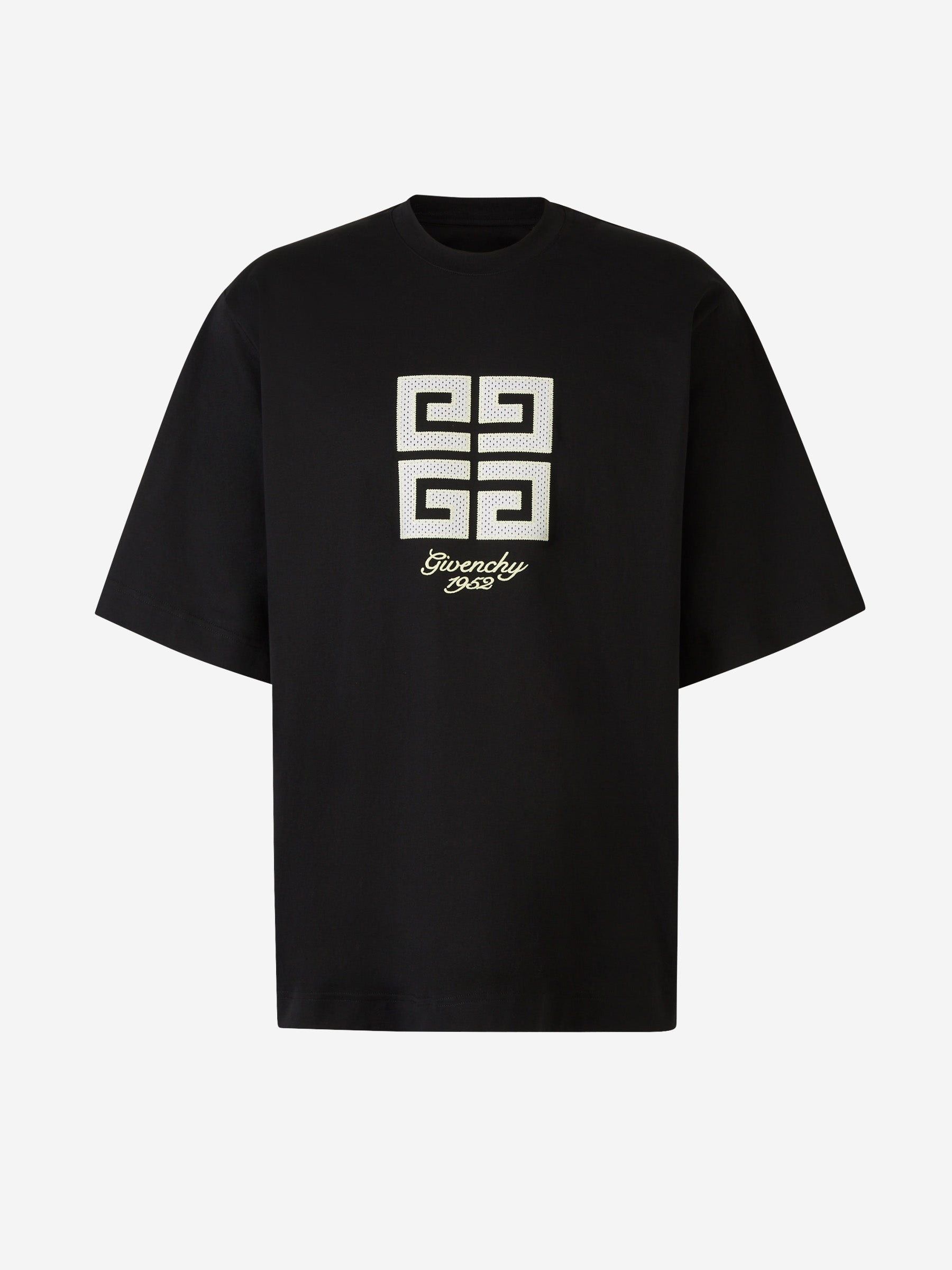 Givenchy o1srvl11e0725 New Studio Fit T-Shirt in Black Size US XL / EU 56 / 4 - 1 Thumbnail