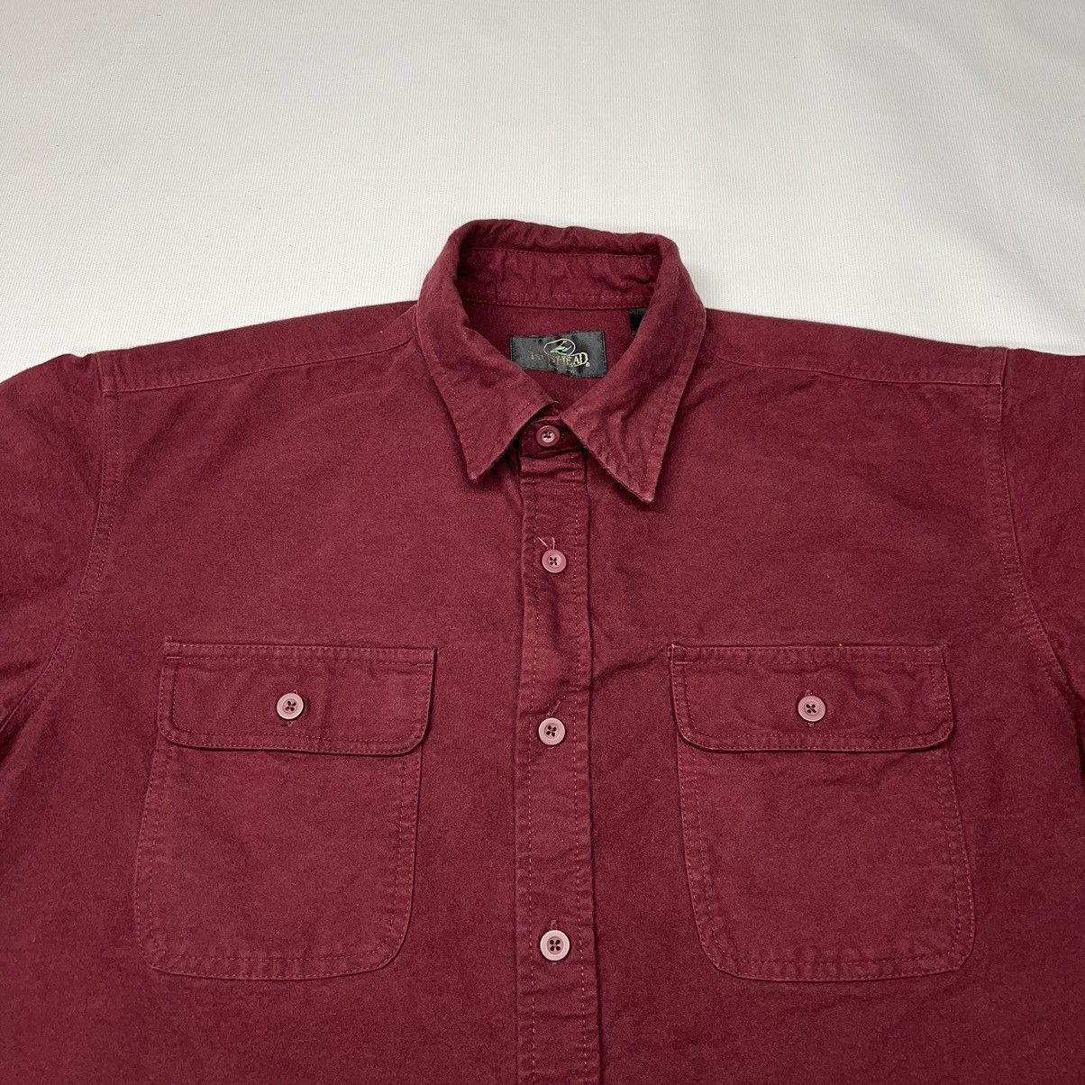 Redhead × Vintage VTG Redhead Flannel Shirt Red Button Up Outdoor Pocket Size US XL / EU 56 / 4 - 4 Thumbnail