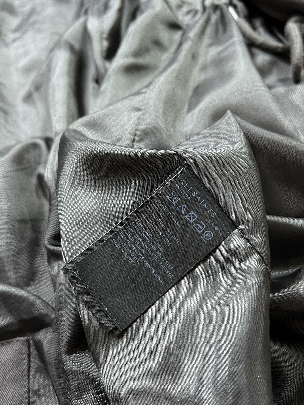 Allsaints Allsaints Portere Parka Asymmetric Jacket Coat Size S / US 4 / IT 40 - 18 Thumbnail