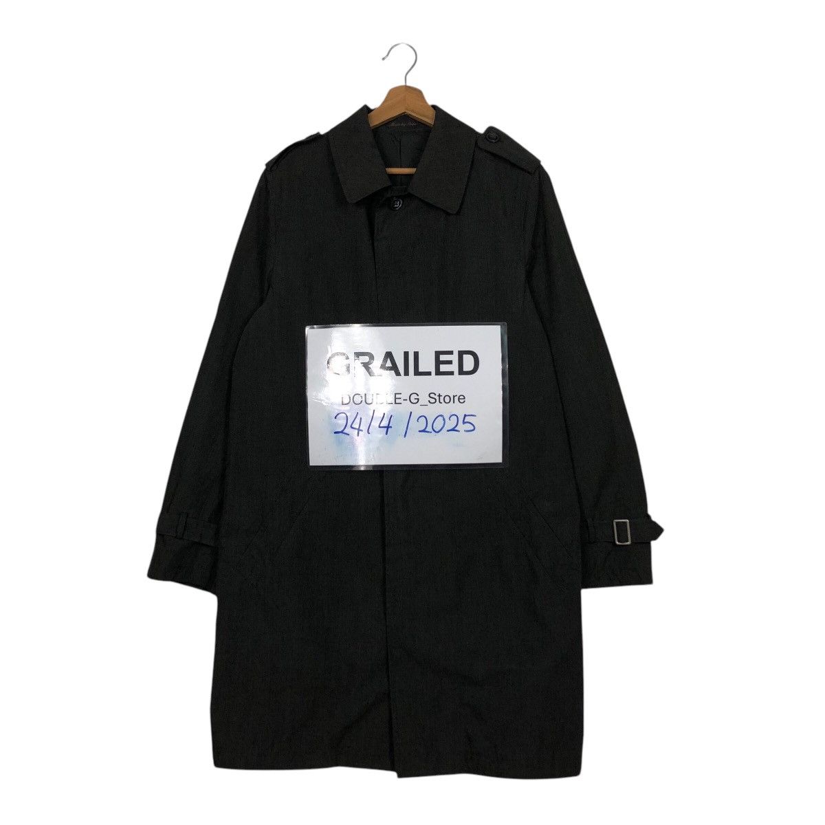 Japanese Brand 📌Vintage Long Jacket Rich Black Ships Japan Made Size US L / EU 52-54 / 3 - 1 Thumbnail