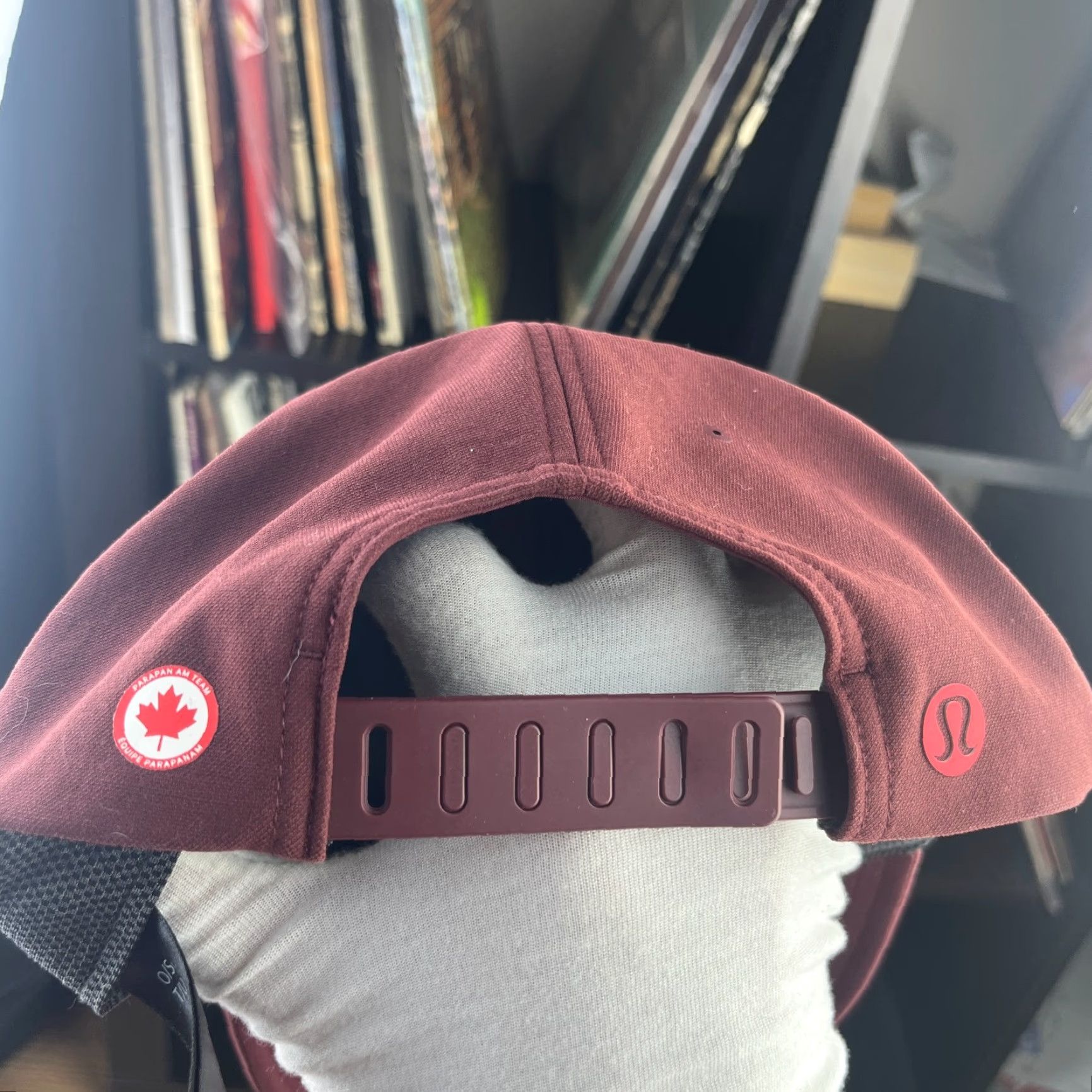 Lululemon VINTAGE Lululemon Team Canada Olympics Strapback Hat Size ONE SIZE - 2 Thumbnail