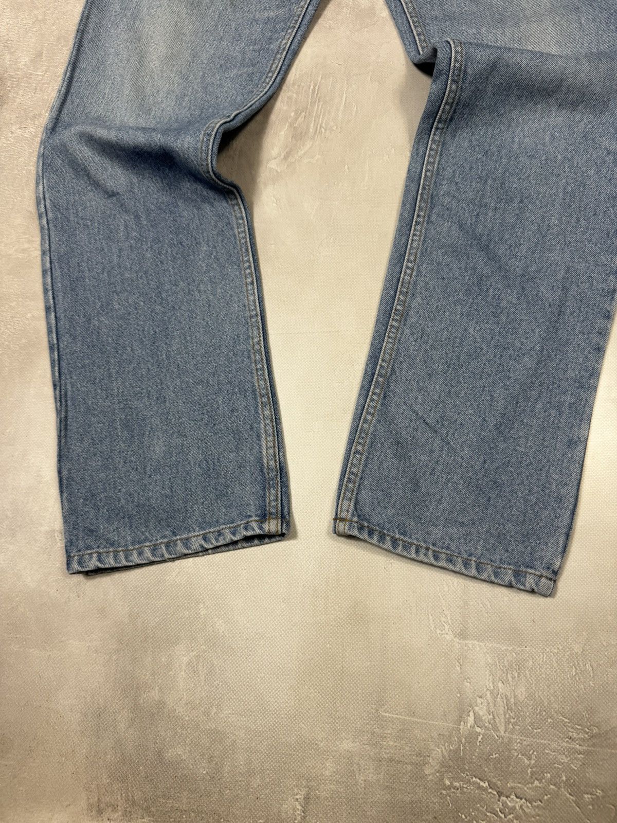 Vintage Vintage 90s Armani Jeans Fade Denim Pants Size US 32 / EU 48 - 5 Thumbnail