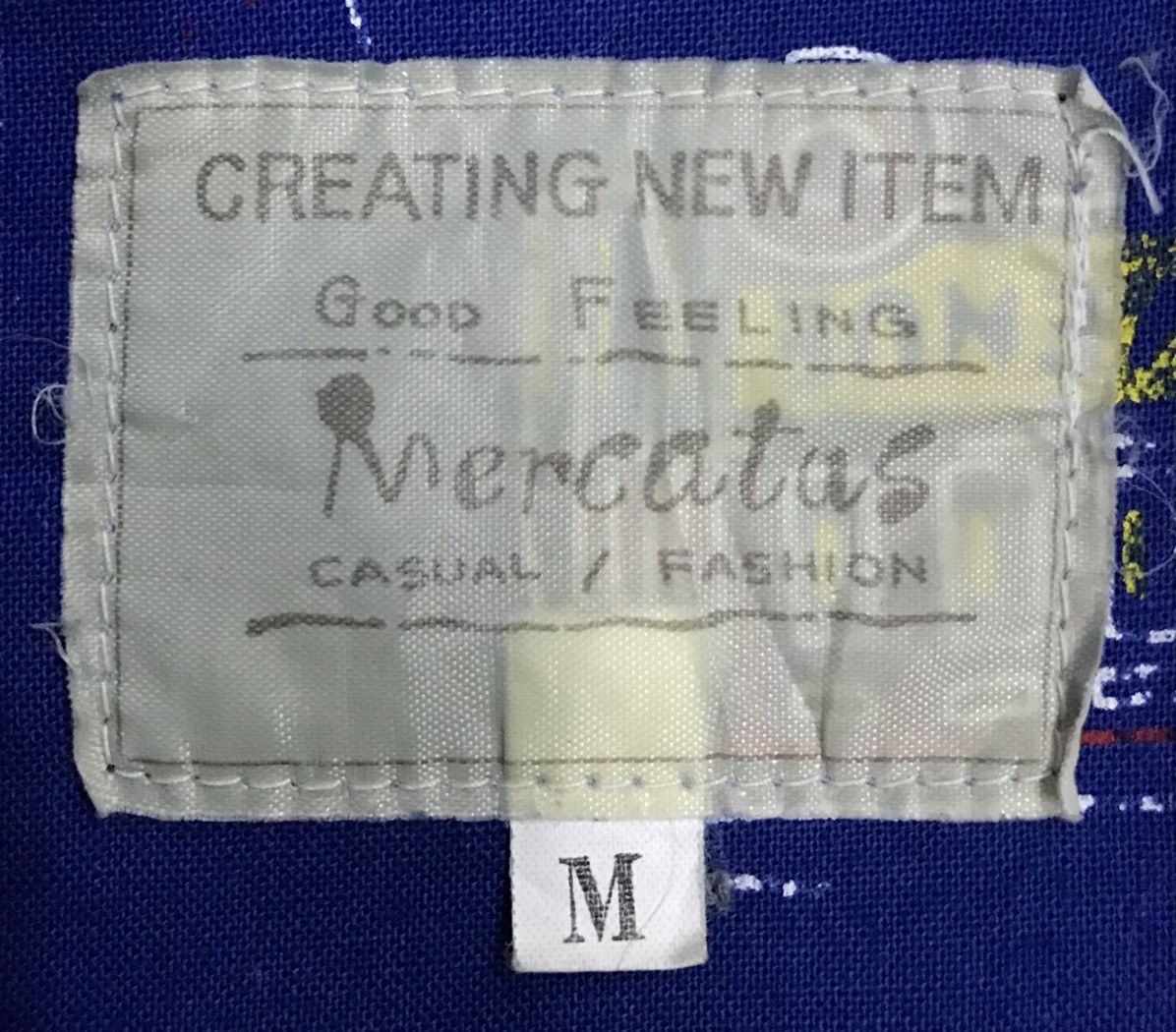 Vintage Vintage Mercatas Denim Jacket Size US M / EU 48-50 / 2 - 13 Thumbnail