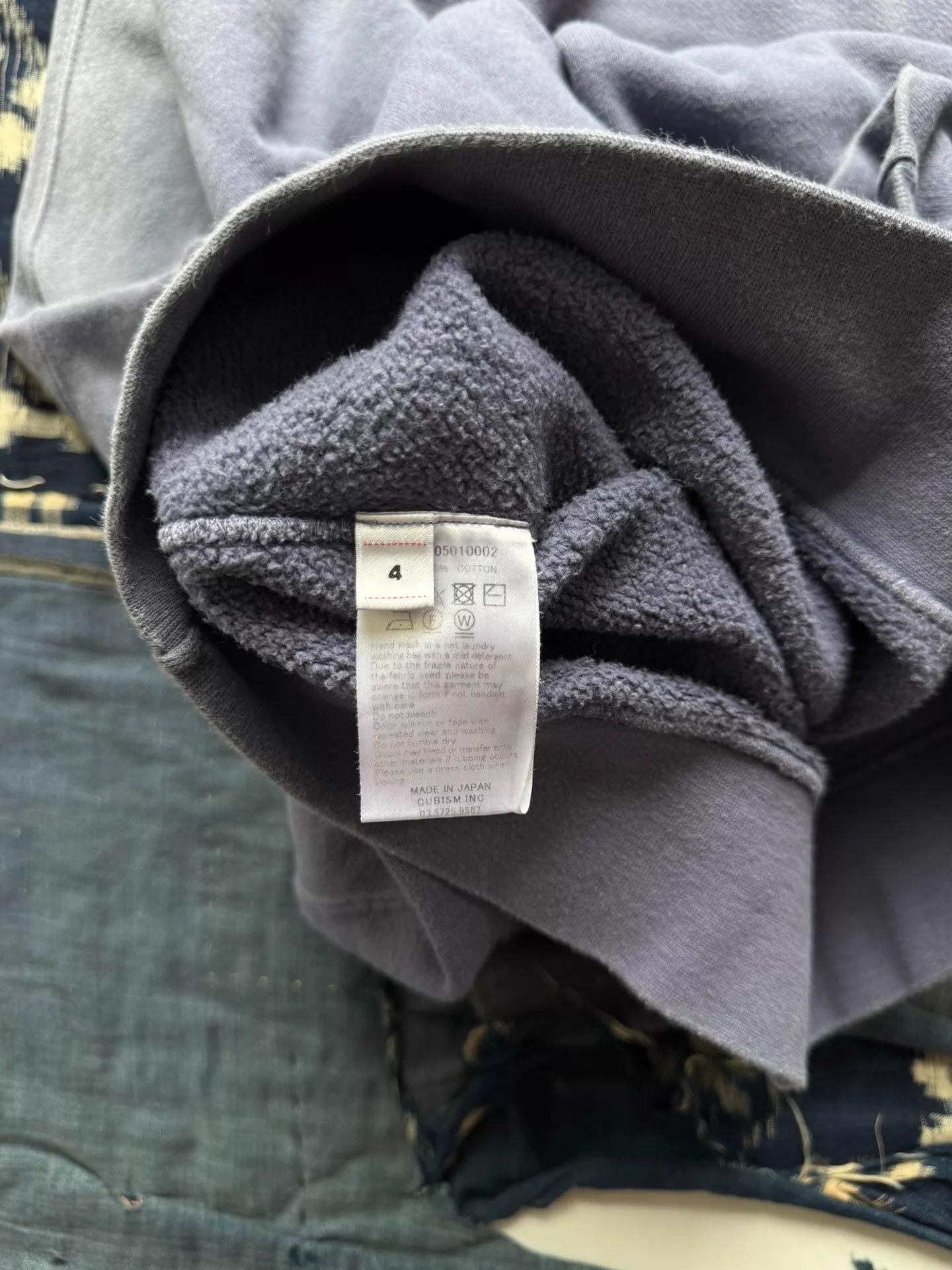 Visvim VISVIM 24AW ICT JUMBO SB L/S Washed Distressed Pullover Blue 4 Size US XL / EU 56 / 4 - 9 Thumbnail