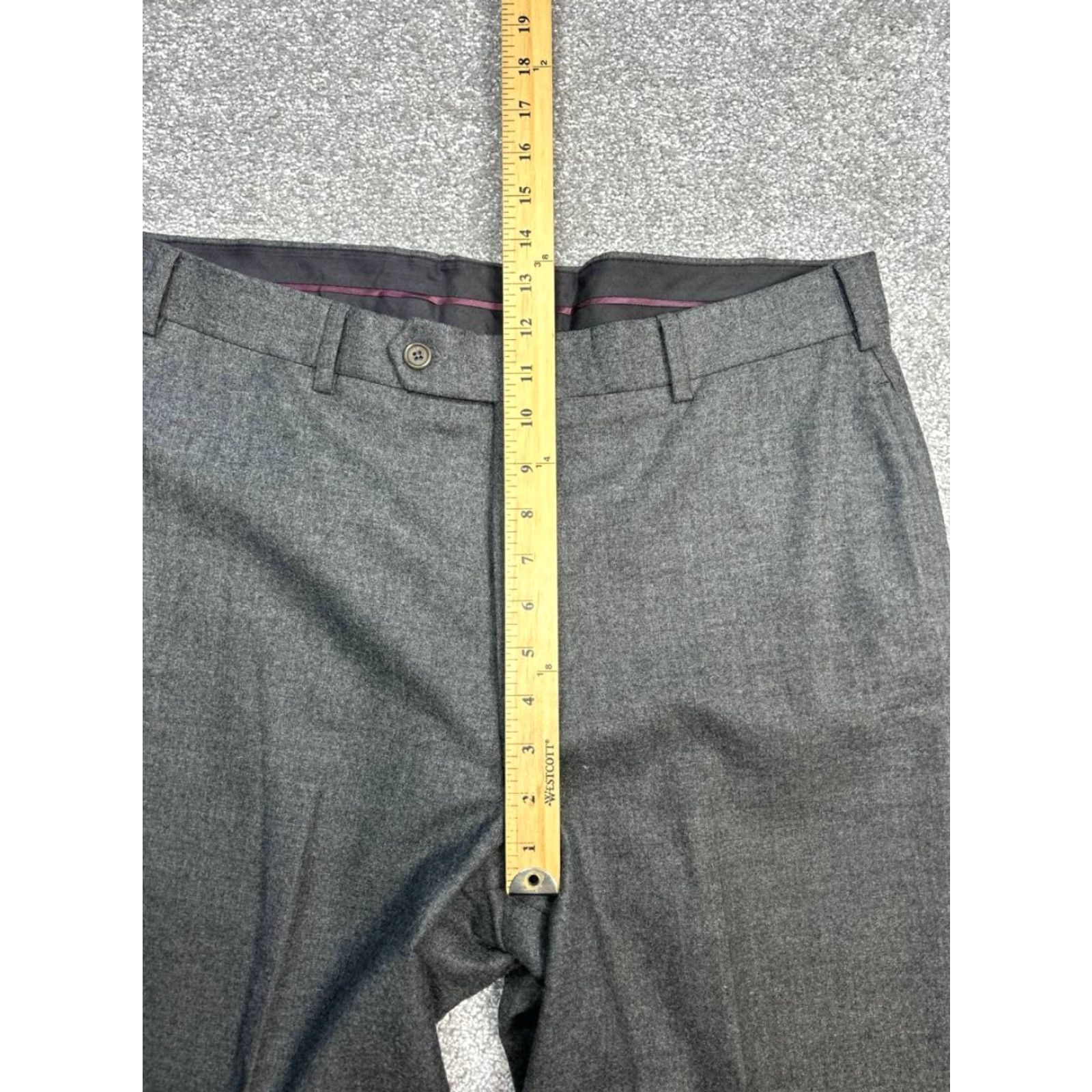 Brooks Brothers Brooks Brothers Dress Pants Mens 35 R Black Mid Rise Cuffed Flat Front Straight Dress Pants Mens Black 90s Modern Preppy Boys? Size US 35 - 5 Thumbnail