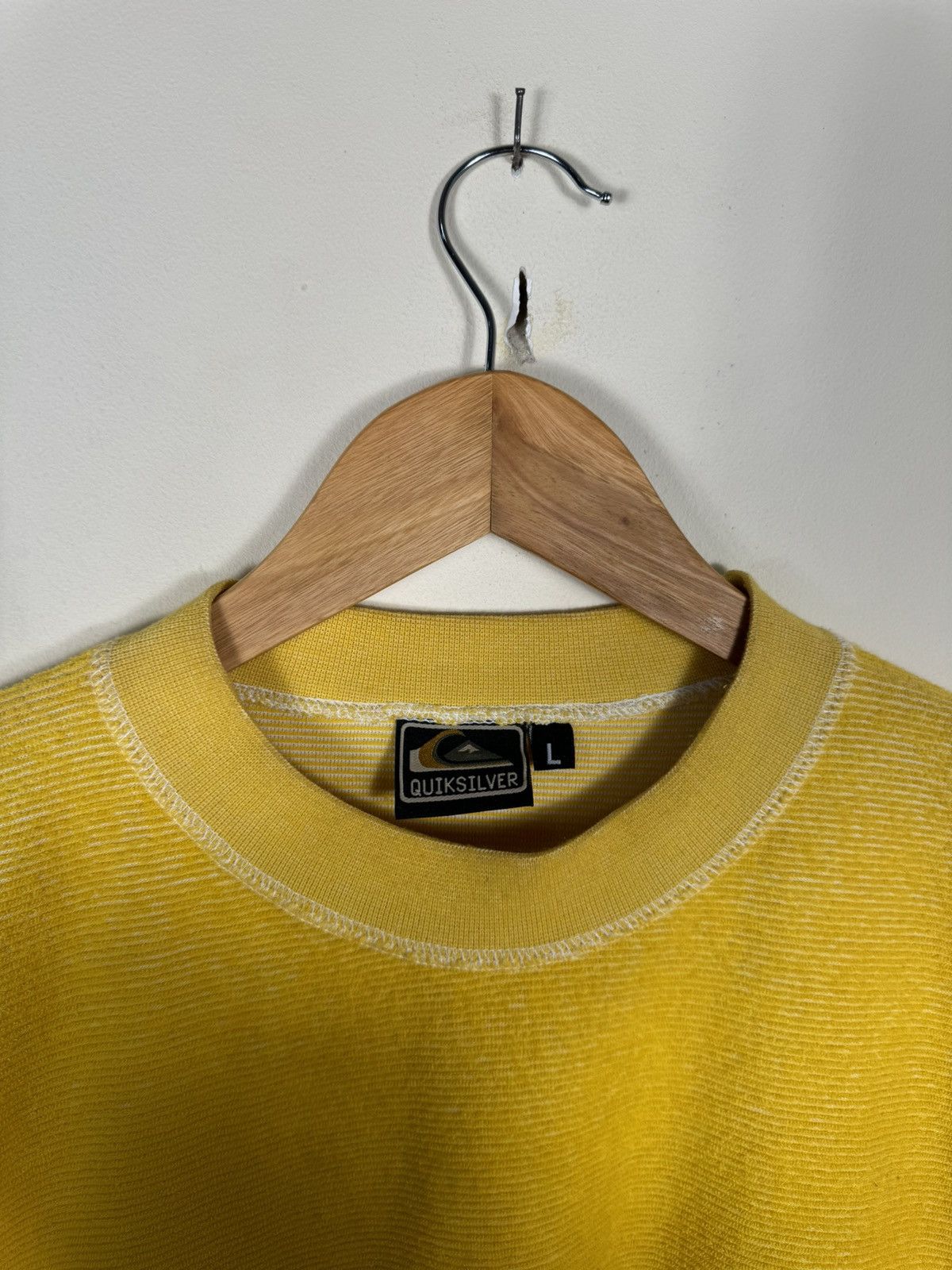 Quiksilver × Vintage Quicksilver Vintage Big Logo Sweatshirt Size US L / EU 52-54 / 3 - 4 Thumbnail