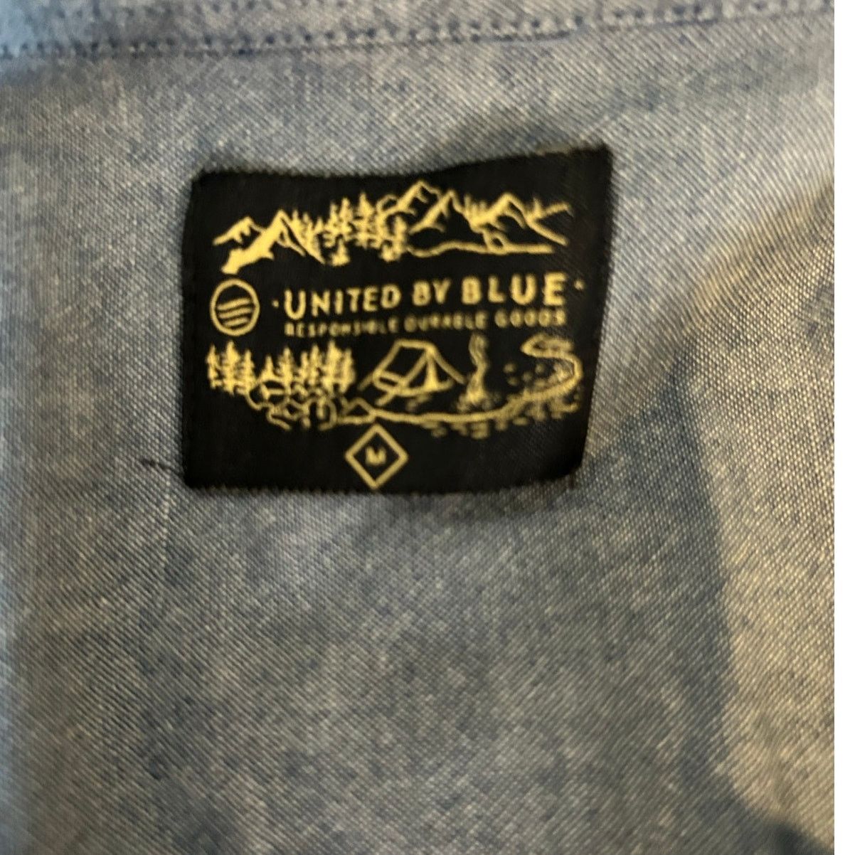 United By Blue United By Blue Chambray Shirt Medium Eco Outdoor Vibe Size US M / EU 48-50 / 2 - 2 Thumbnail