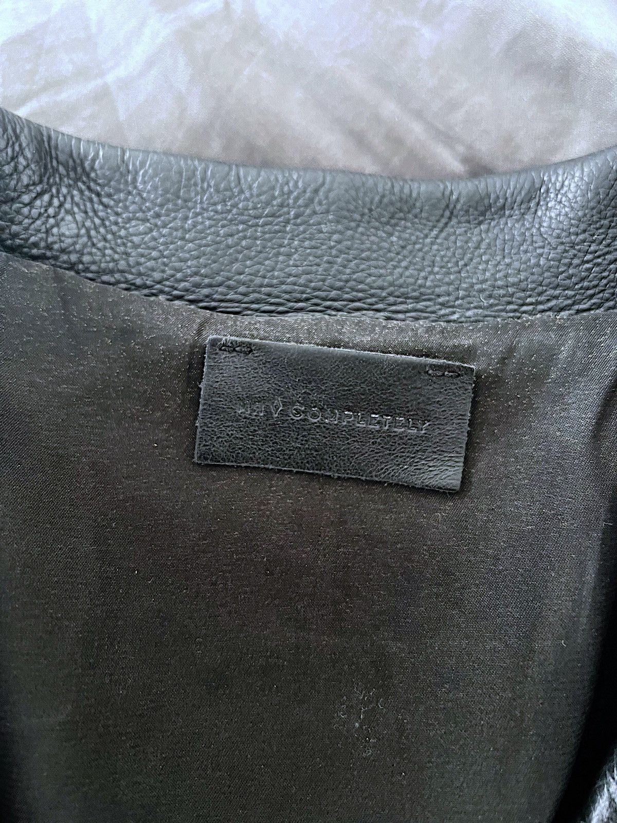 Mr. Completely Mr. Completely Leather Moto Jacket M/L Size US M / EU 48-50 / 2 - 7 Thumbnail