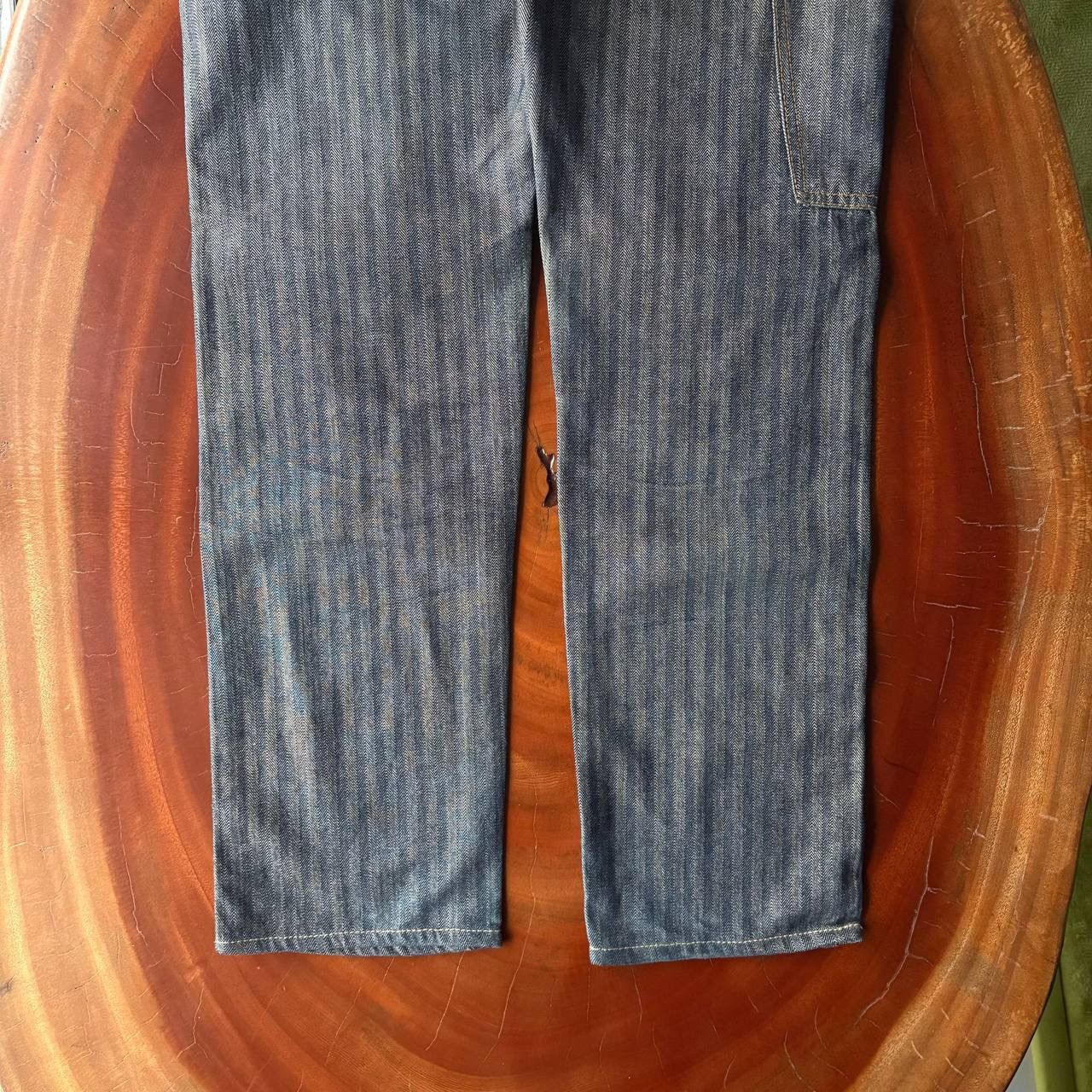 Hysteric Glamour Hysteric Glamour KINKY Herringbone Stripe Painter Work Pants Size US 33 - 6 Thumbnail