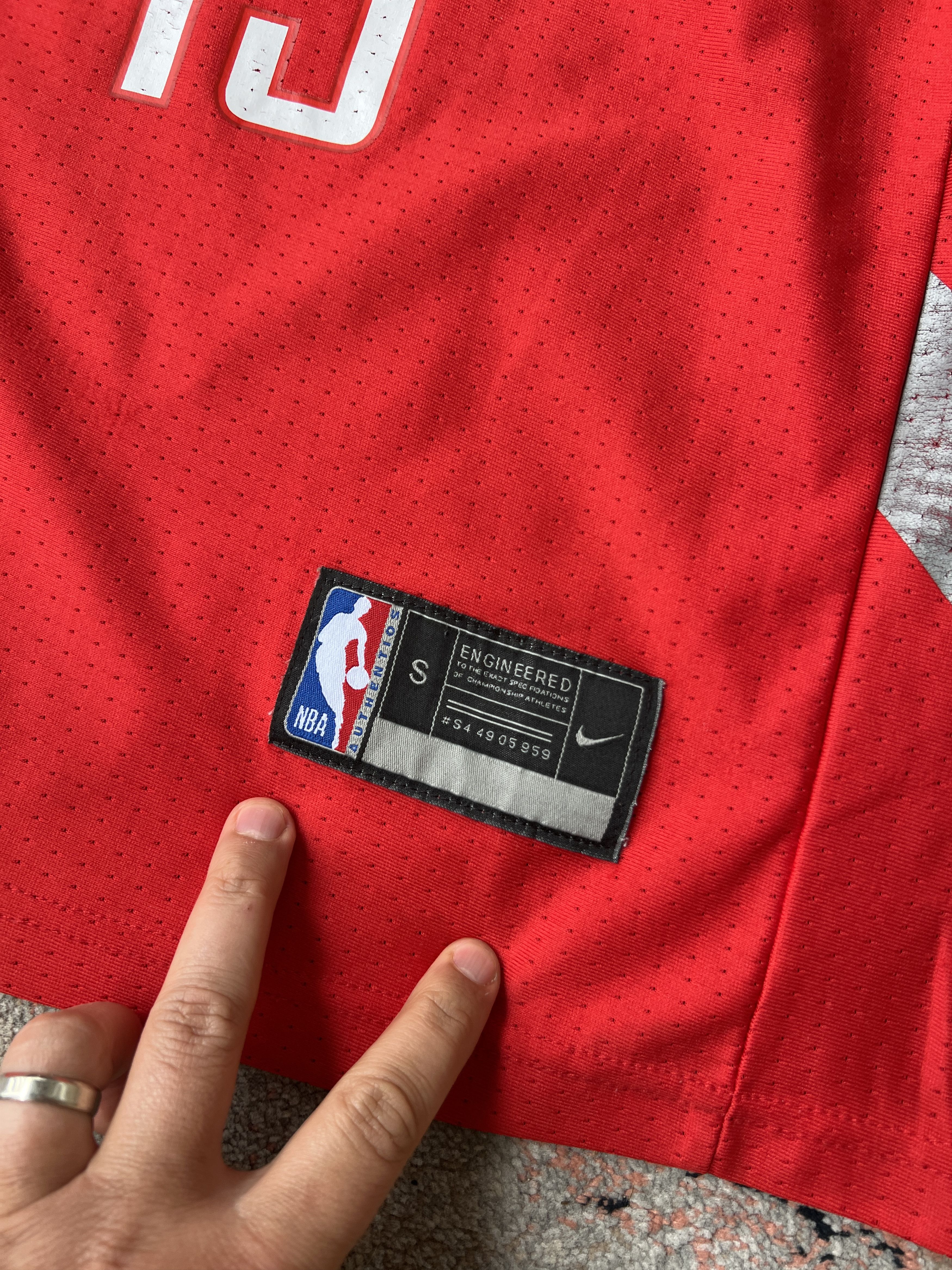 NBA Nike Rockets Harden 13 Vintage Jersey Size US S / EU 44-46 / 1 - 2 Thumbnail
