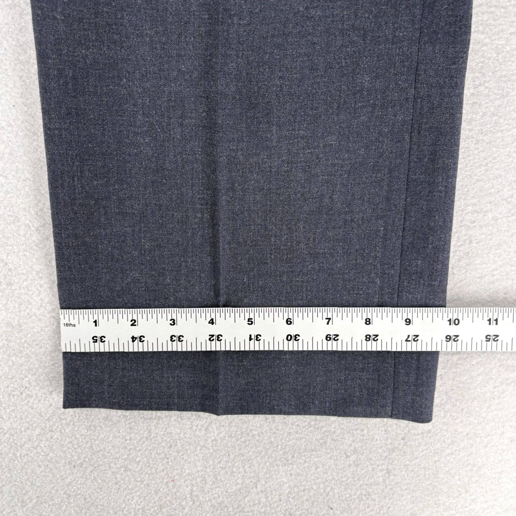 Vintage VINTAGE Kuppenheimer Dress Pants Mens 38x28 Gray Wool Flat Front Regular Fit 90s Mens Clothing Pants Wool Gray Flat Front Regular 90s Size US 36 / EU 52 - 7 Thumbnail